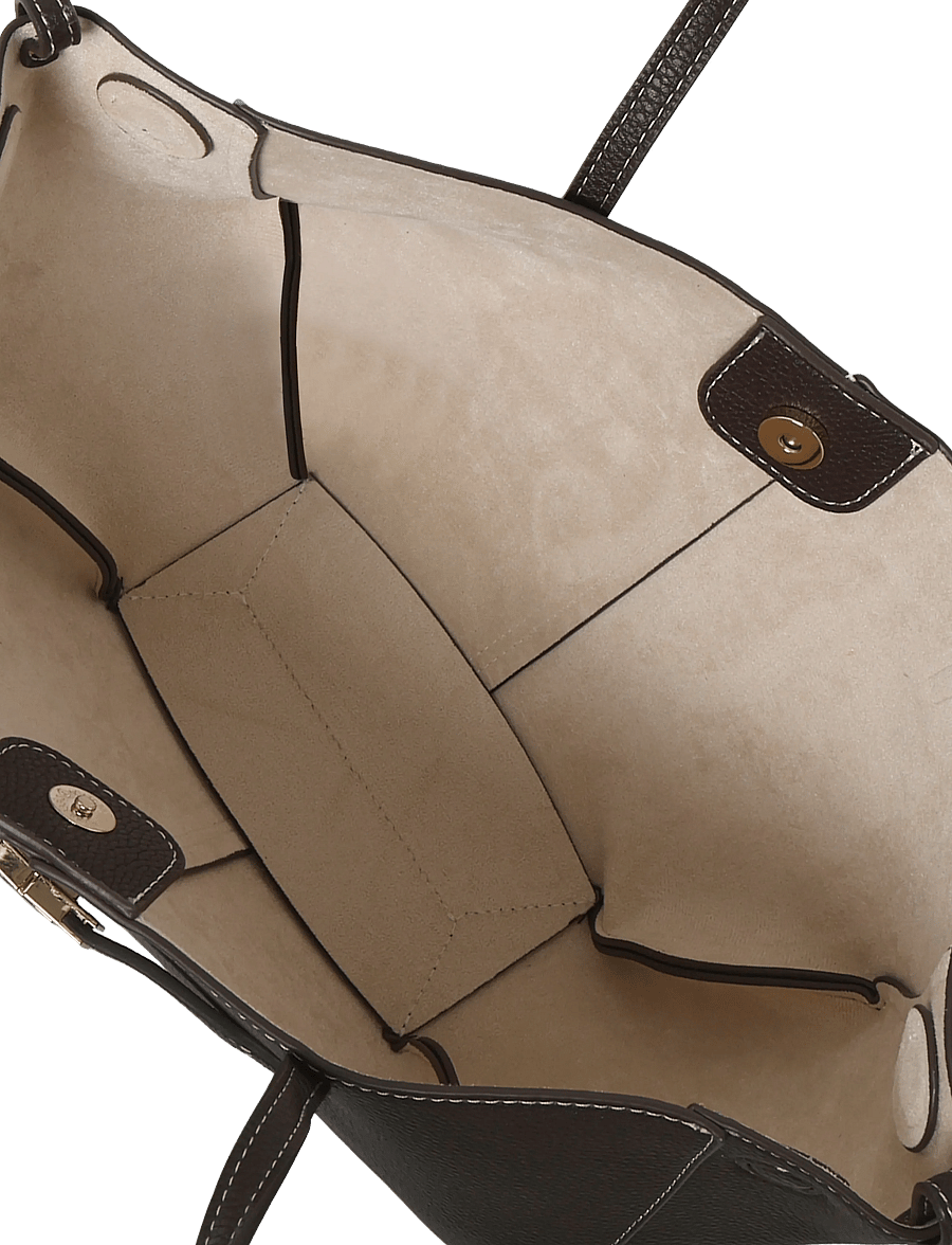 Gina Tricot - Detail midi bag - særlige begivenheder - dark brown (7180) - 3