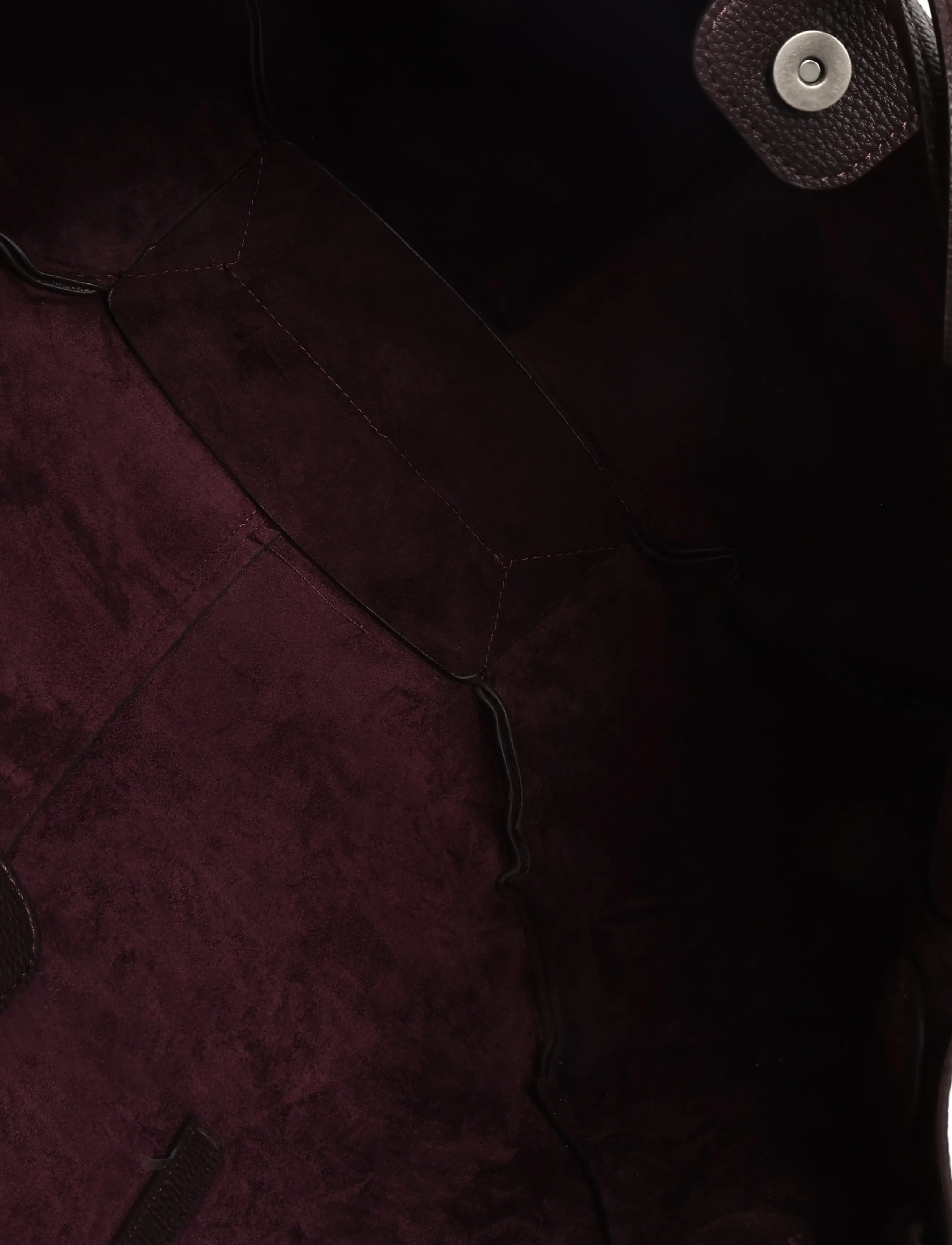 Gina Tricot - Detail strap tote bag - shoppere - burgundy (4670) - 3