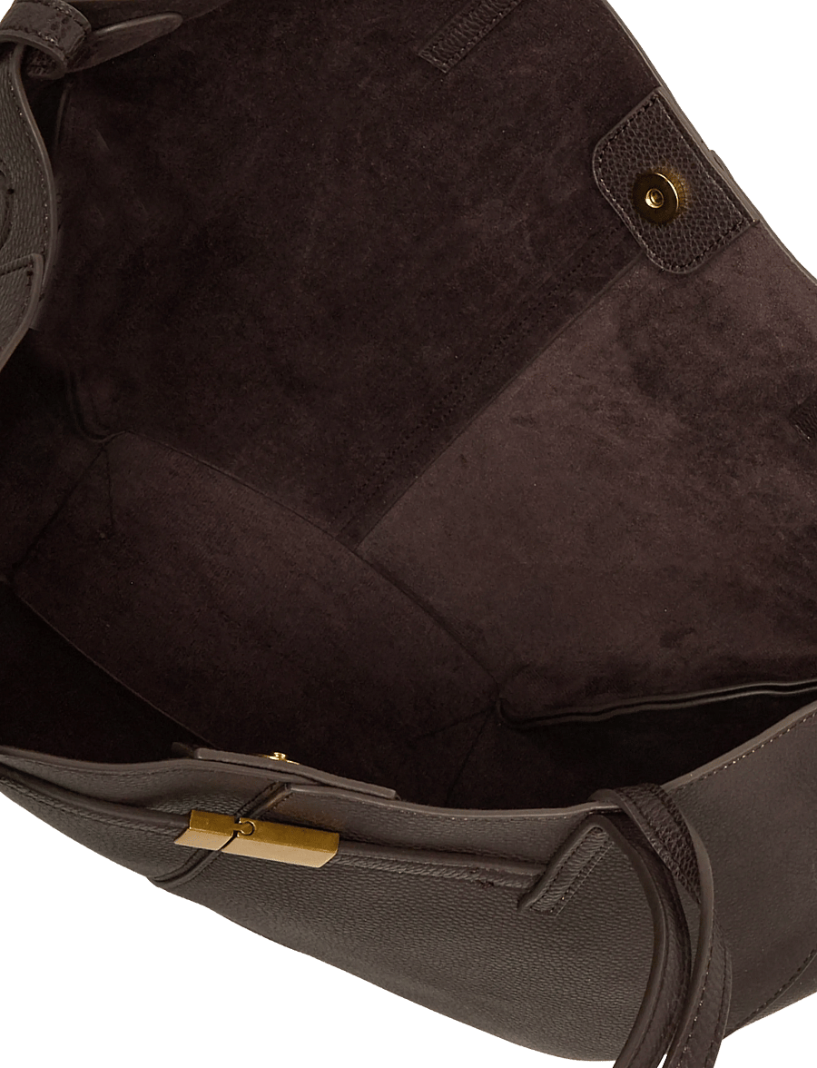 Gina Tricot - Detail strap tote bag - ostukotid - espresso brown - 3