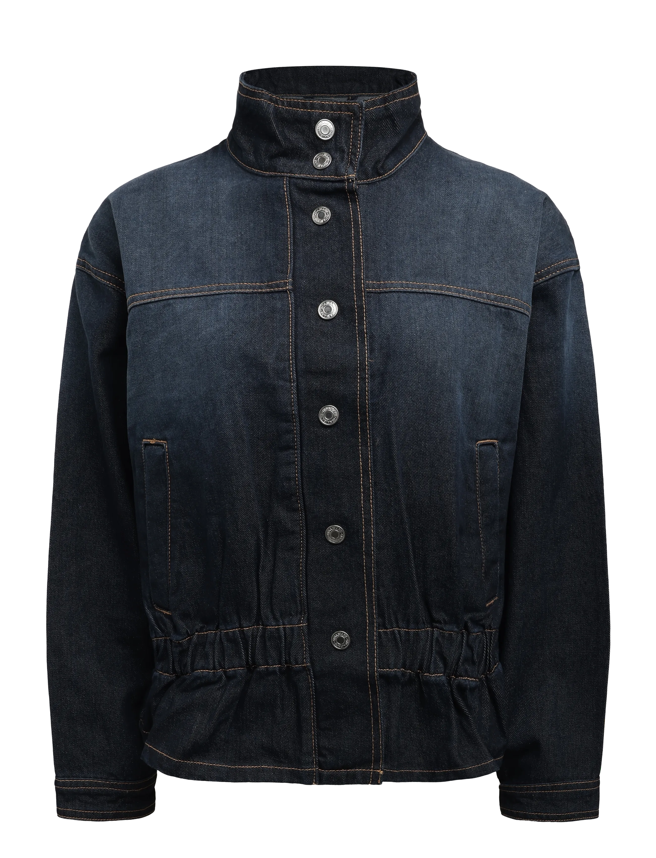 Dropped Waist Denim Jacket