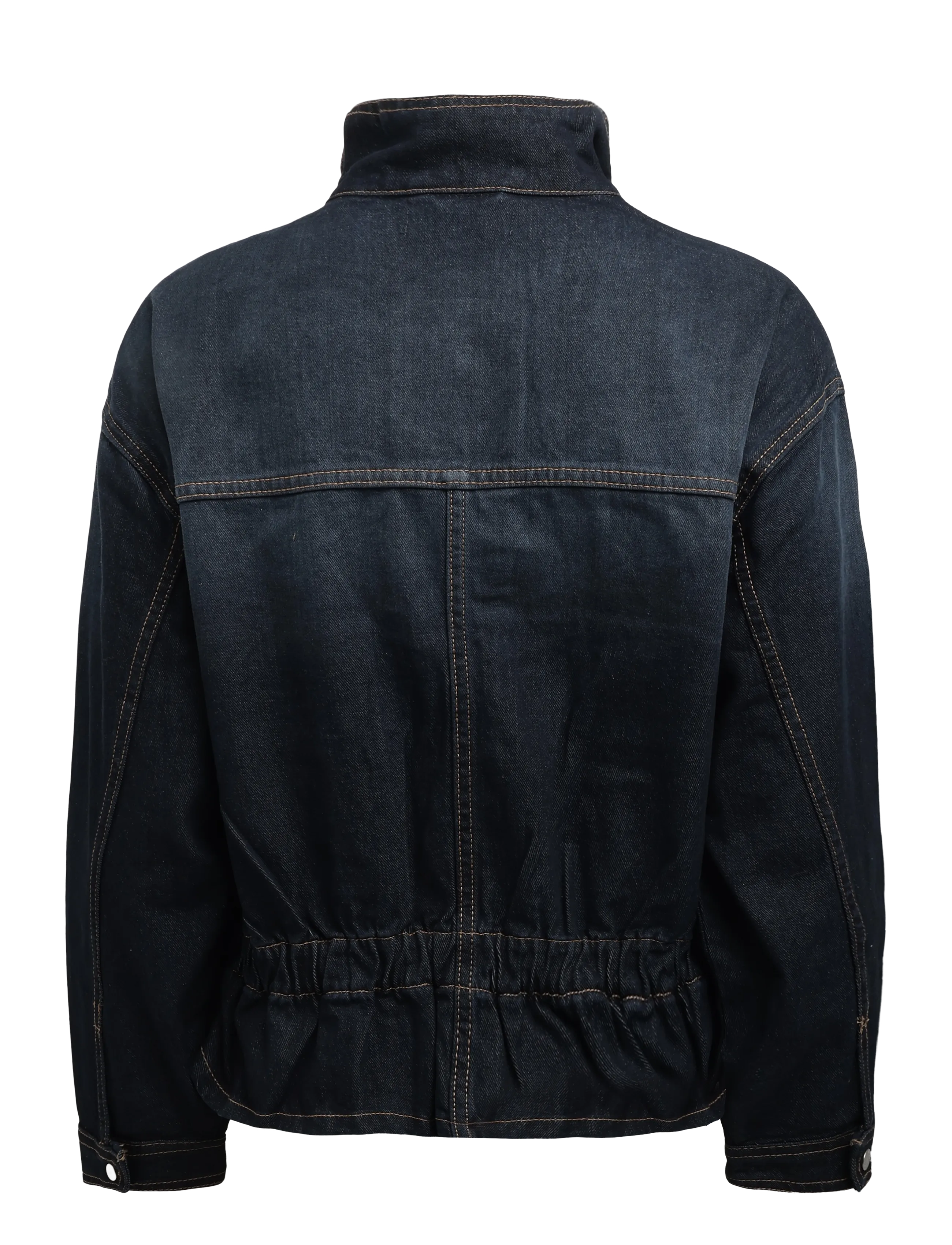 Dropped Waist Denim Jacket 2