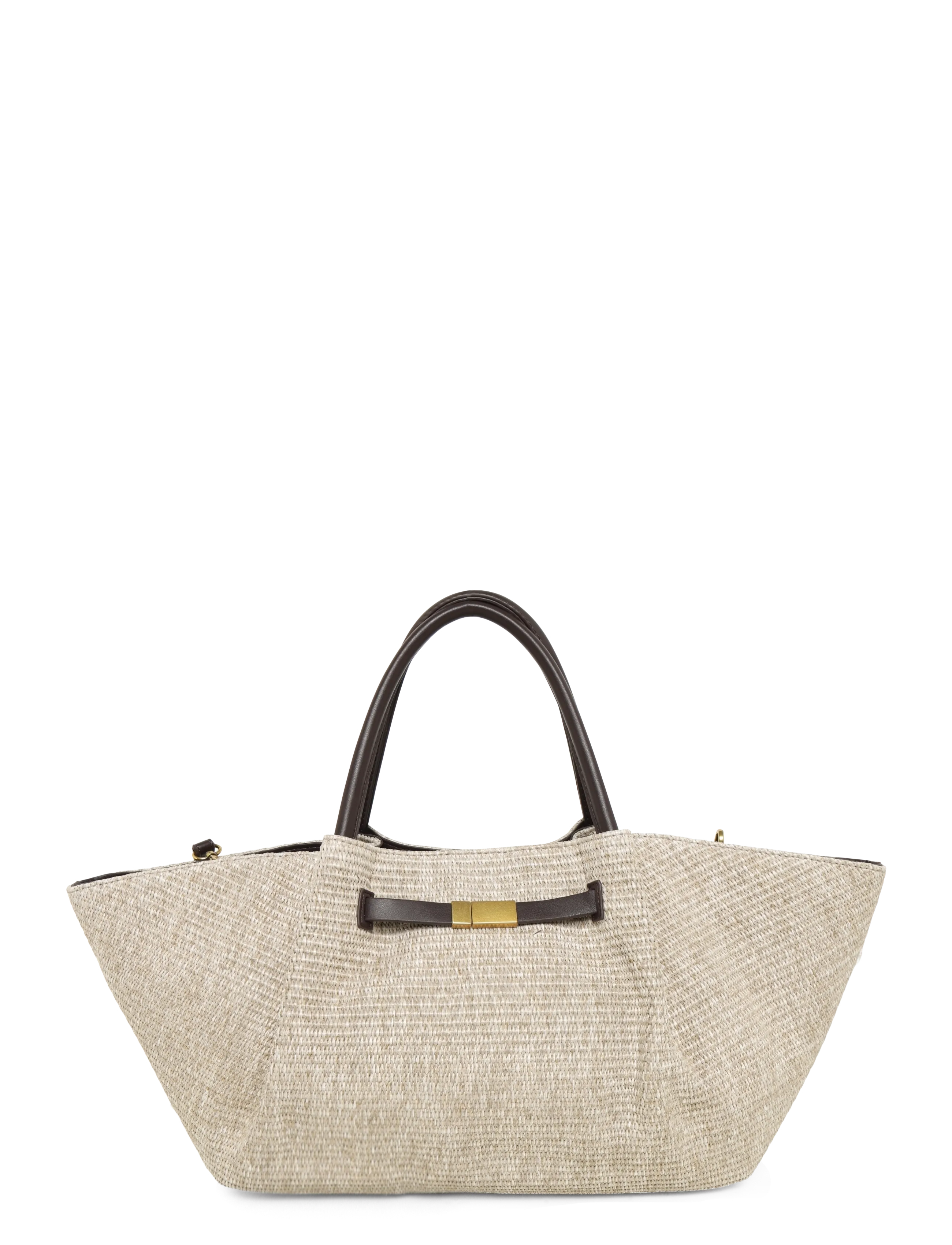 Gina Tricot Structure Strap Tote Bag, One Size, Bags, Beige - Shoppers, Frauen