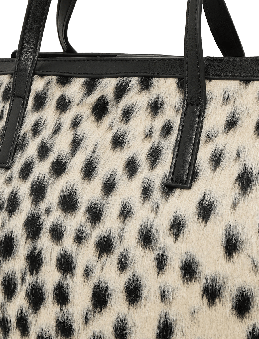 Gina Tricot - Hair-on tote bag - tote bags - cheetah - 2
