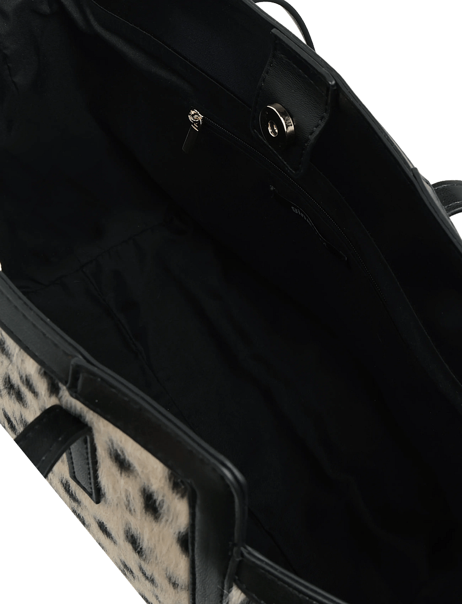 Gina Tricot - Hair-on tote bag - tote bags - cheetah - 3