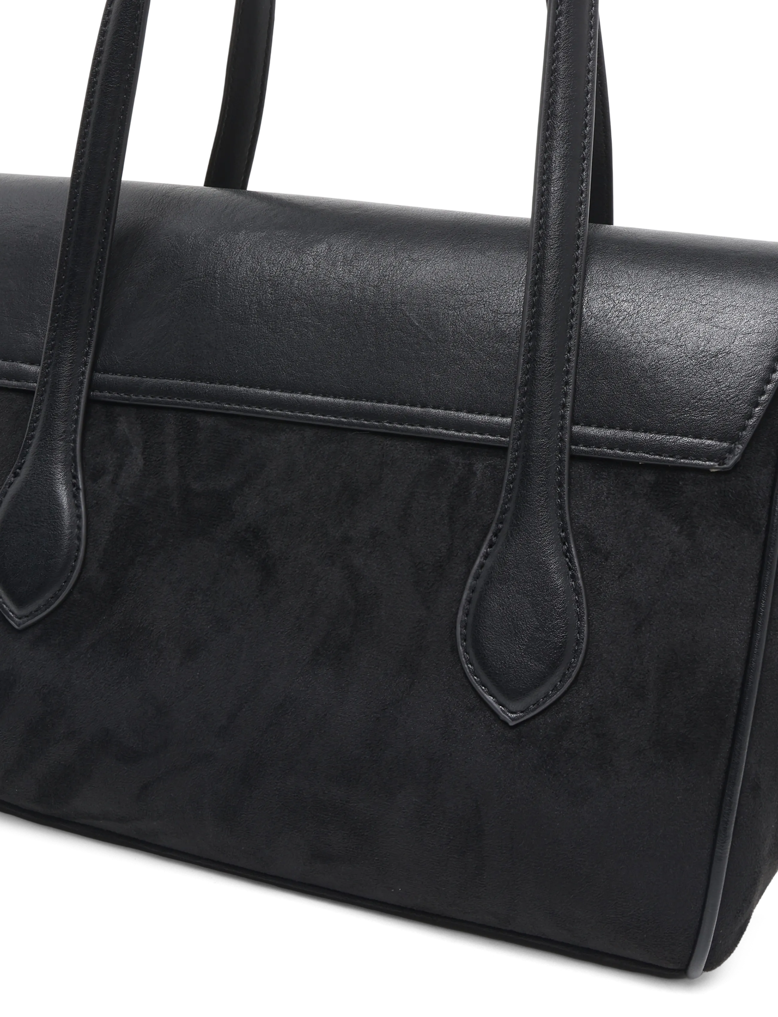 Gina Tricot - Flap tote bag - tote bags - black (9000) - 2