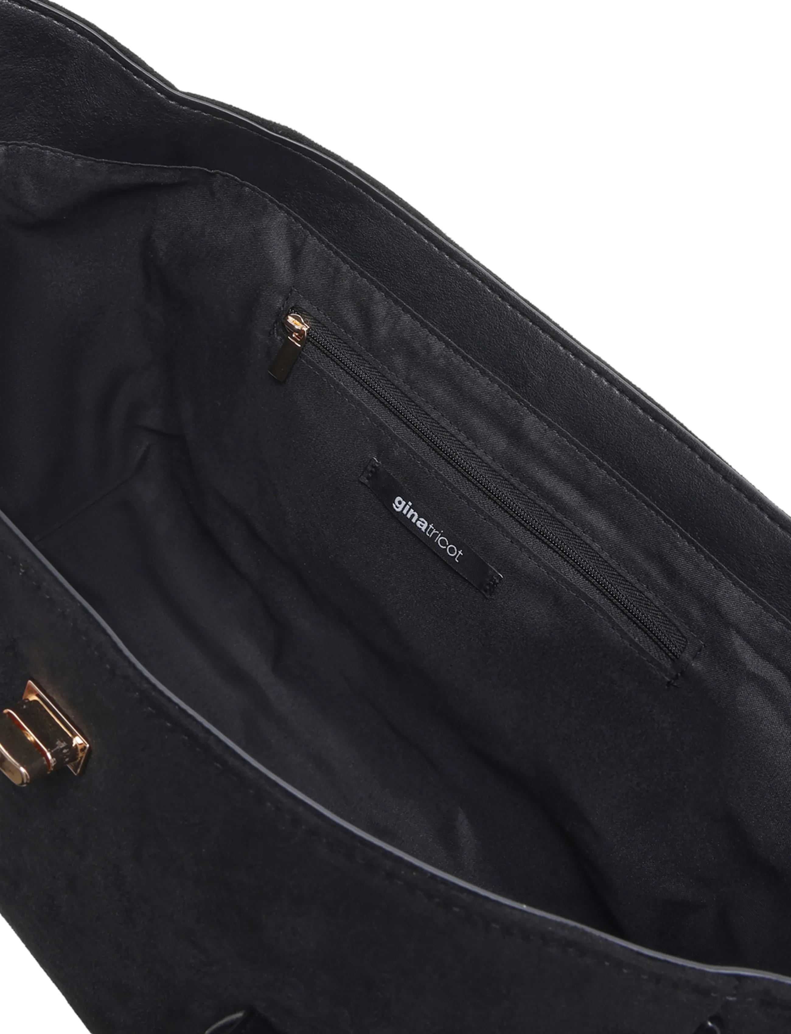 Gina Tricot - Flap tote bag - tote bags - black (9000) - 3