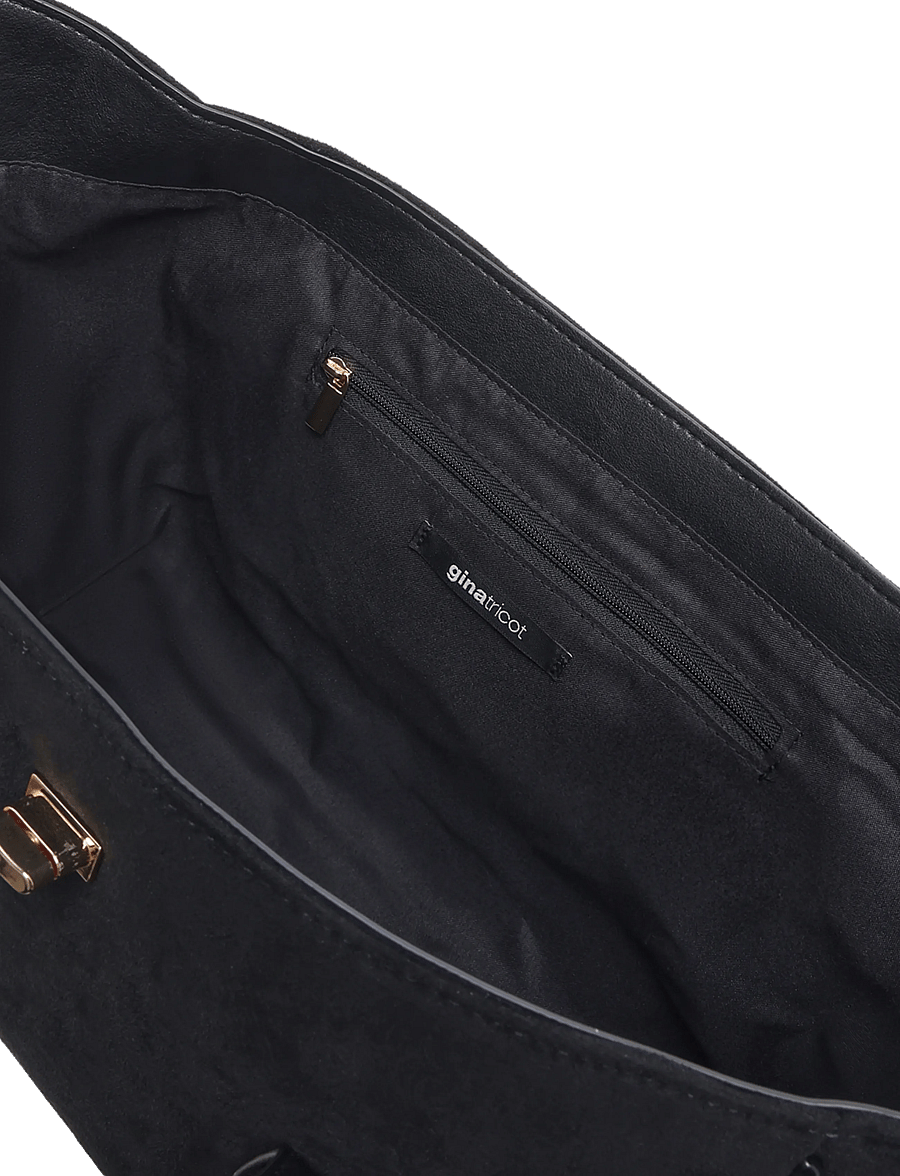 Gina Tricot - Flap tote bag - tote bags - black (9000) - 3