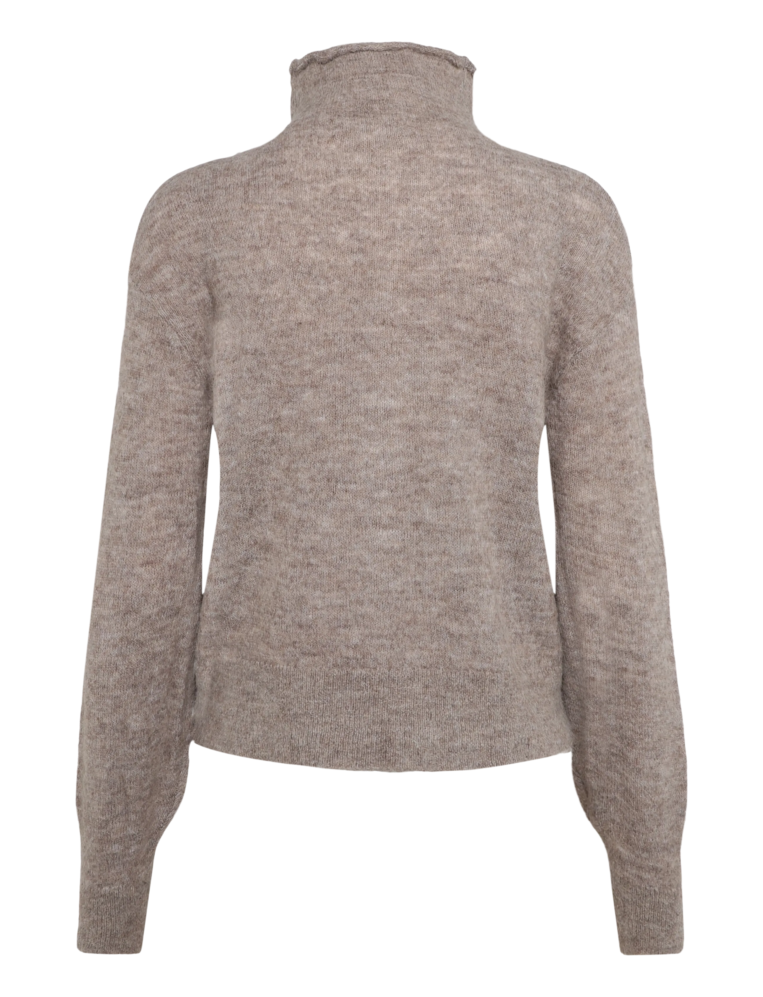 Gina Tricot Alpaca Funnel Knitted Cardigan dam – bild 2