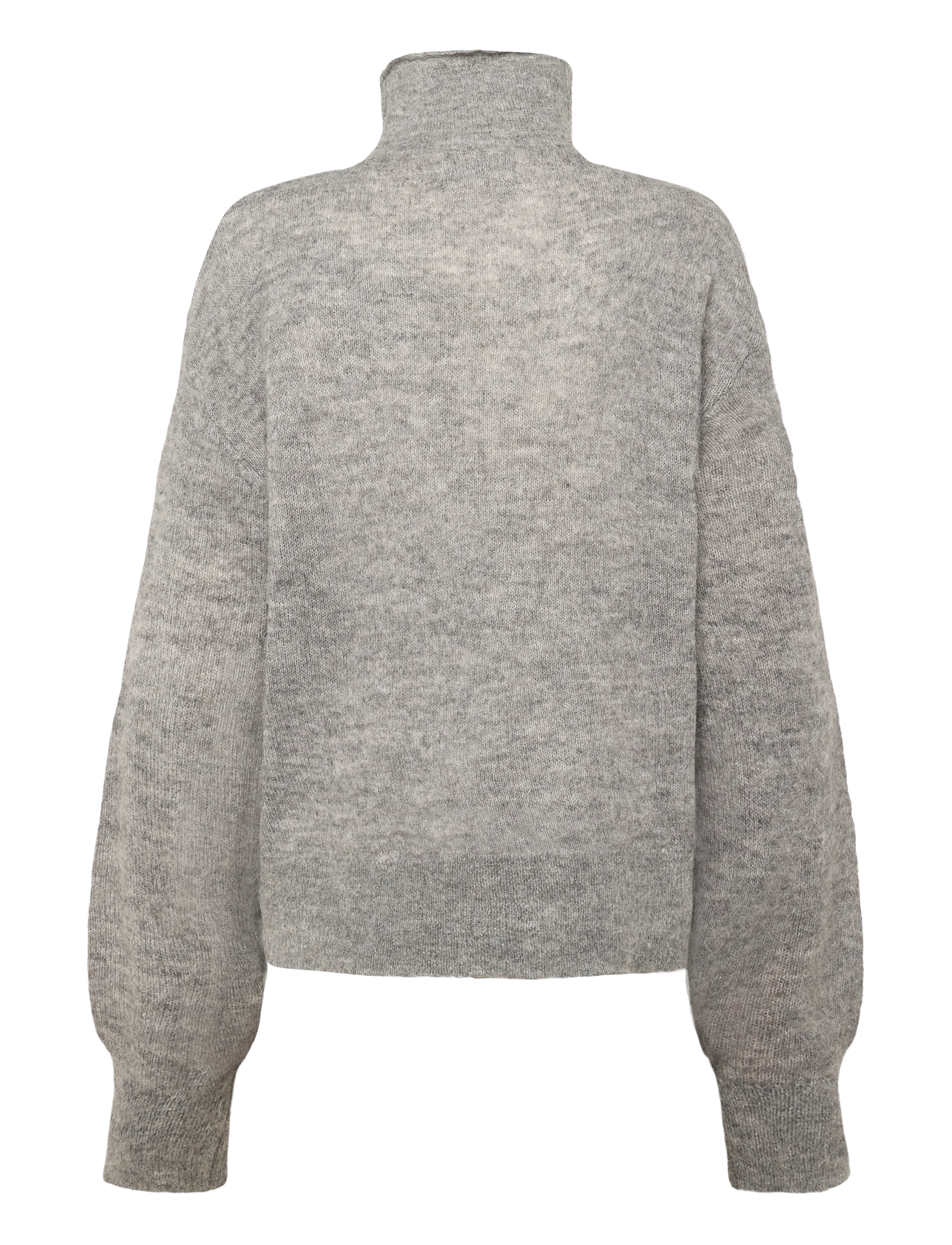 Gina Tricot Alpaca Funnel Knitted Cardigan dam – bild 2