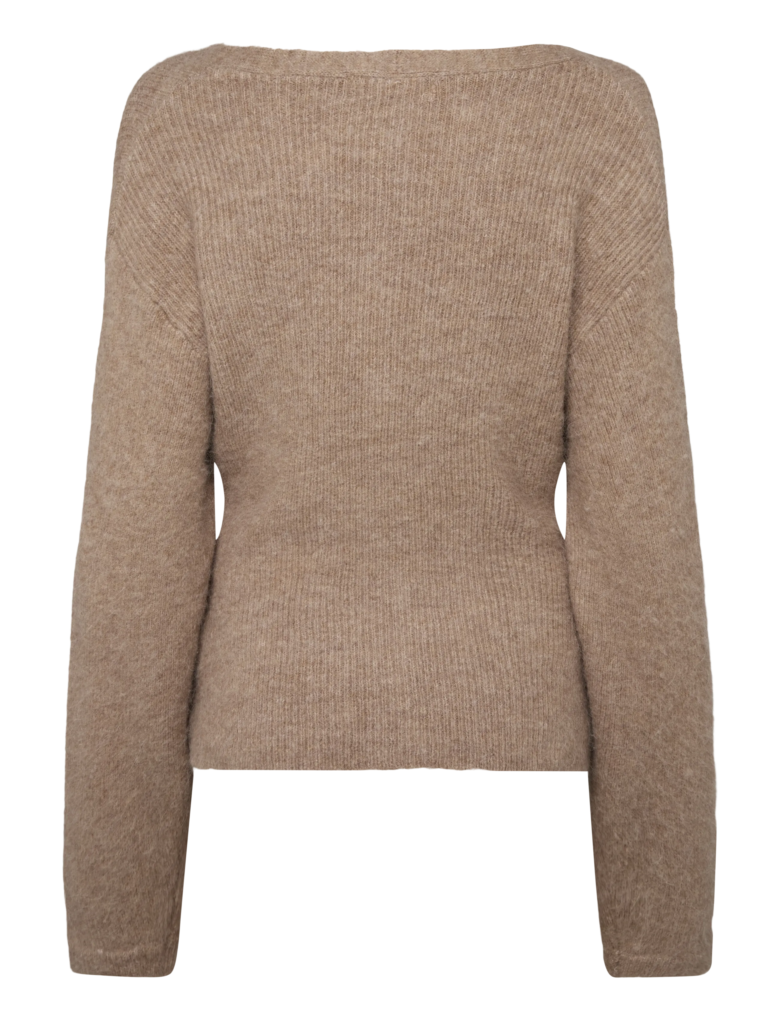 Gina Tricot - Knitted chunky cardigan - koftor - new camel (1538) - 1