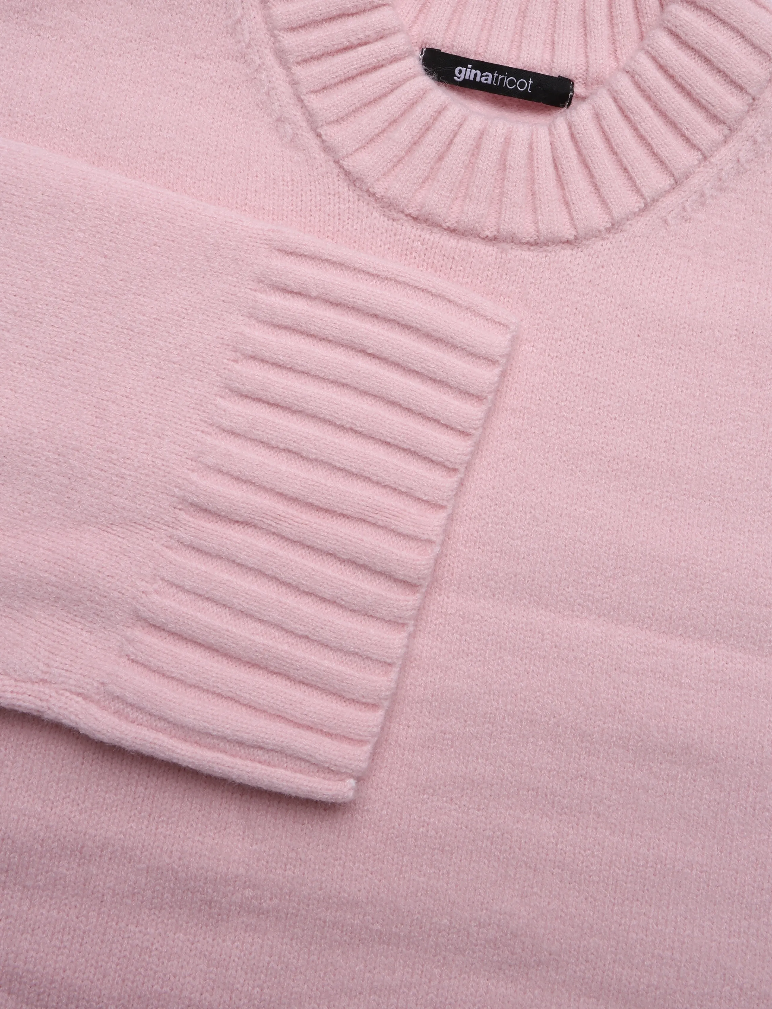 Gina Tricot - Crew neck knitted sweater - stickade tröjor - parfait pink (3800) - 2