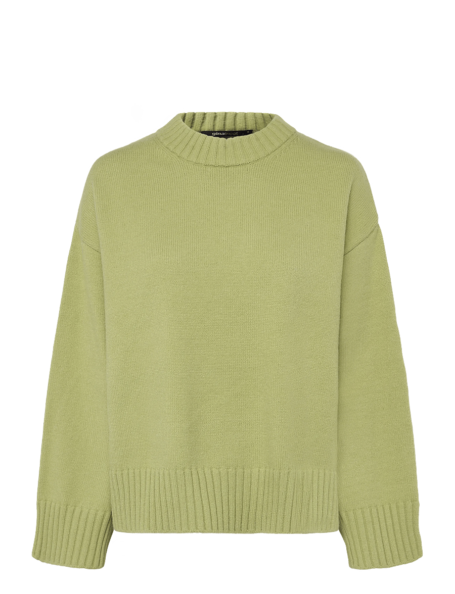 Gina Tricot - Crew neck knitted sweater - pullover - weeping willow - 1