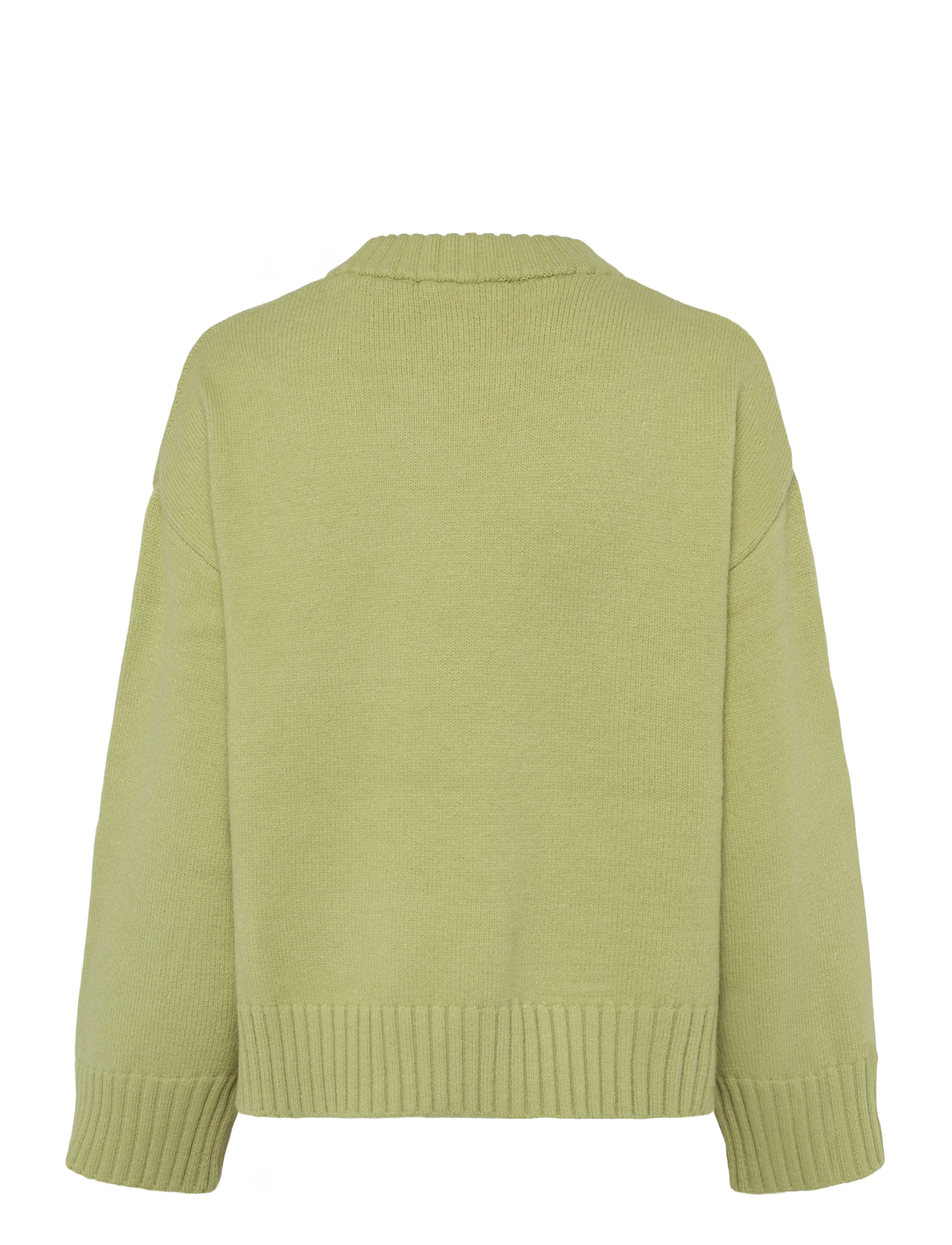 Gina Tricot - Crew neck knitted sweater - striktrøjer - weeping willow - 2