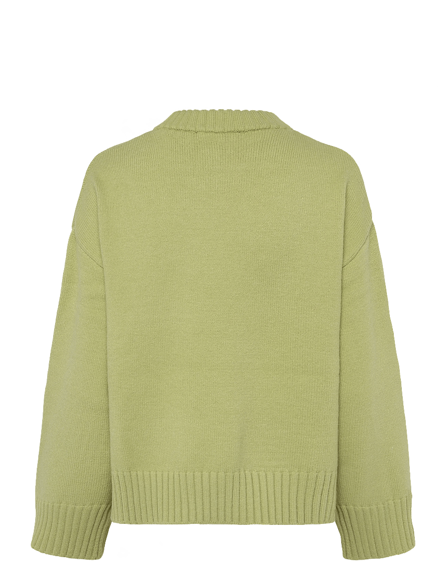 Gina Tricot - Crew neck knitted sweater - pullover - weeping willow - 2