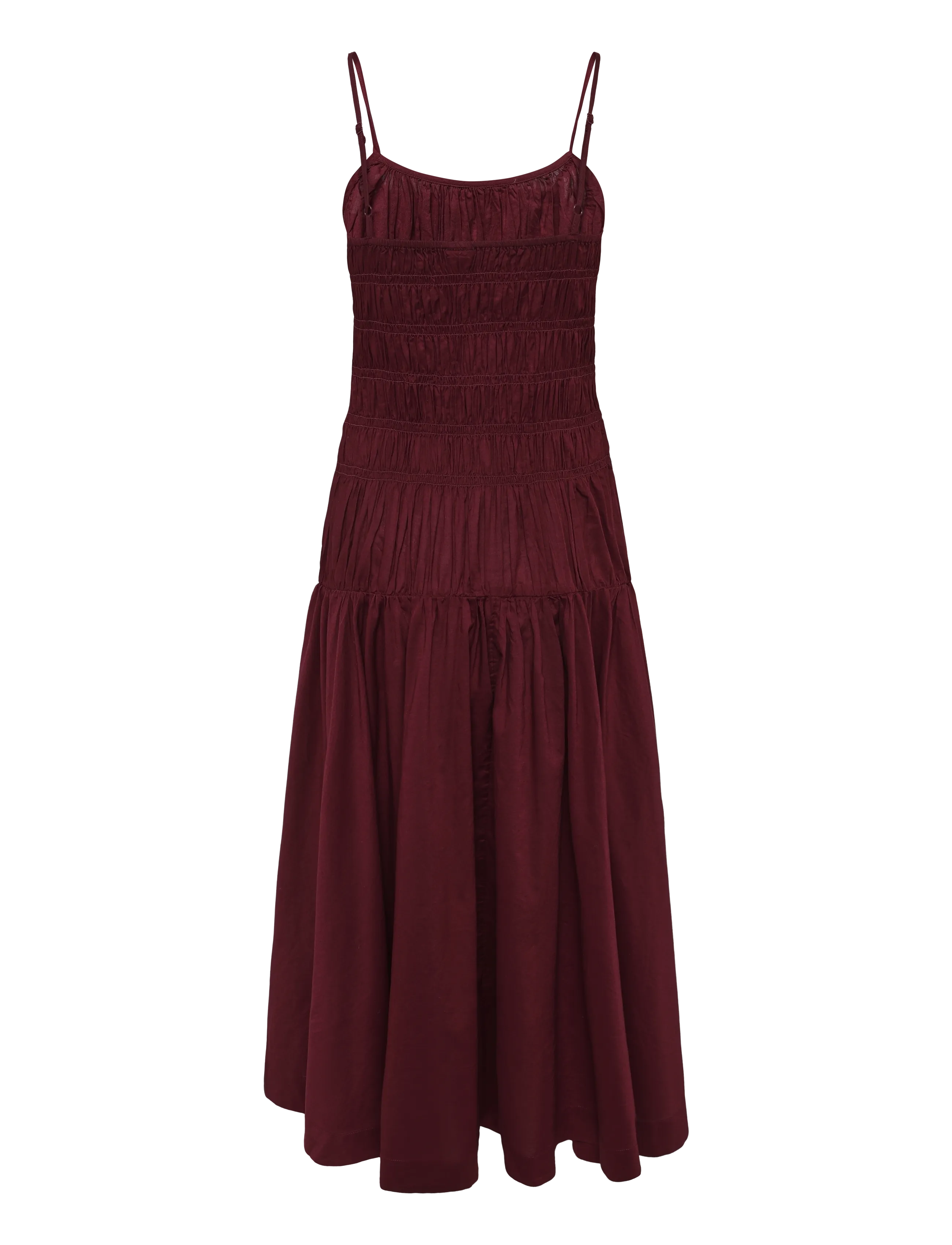 Gina Tricot - Smock dress - burgundy (4670) - 1