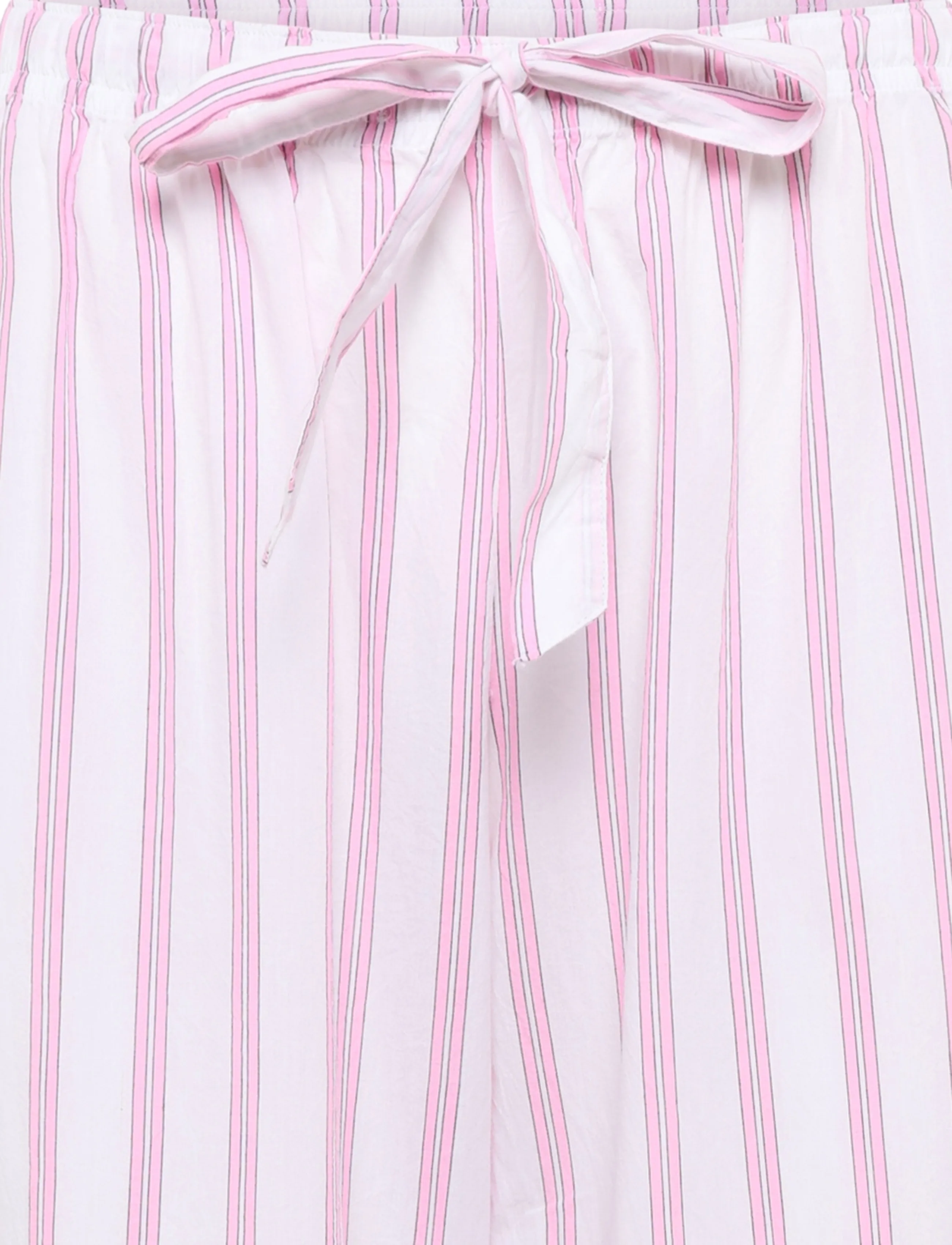 Gina Tricot - Poplin pyjamas trousers - pink stripe - 2