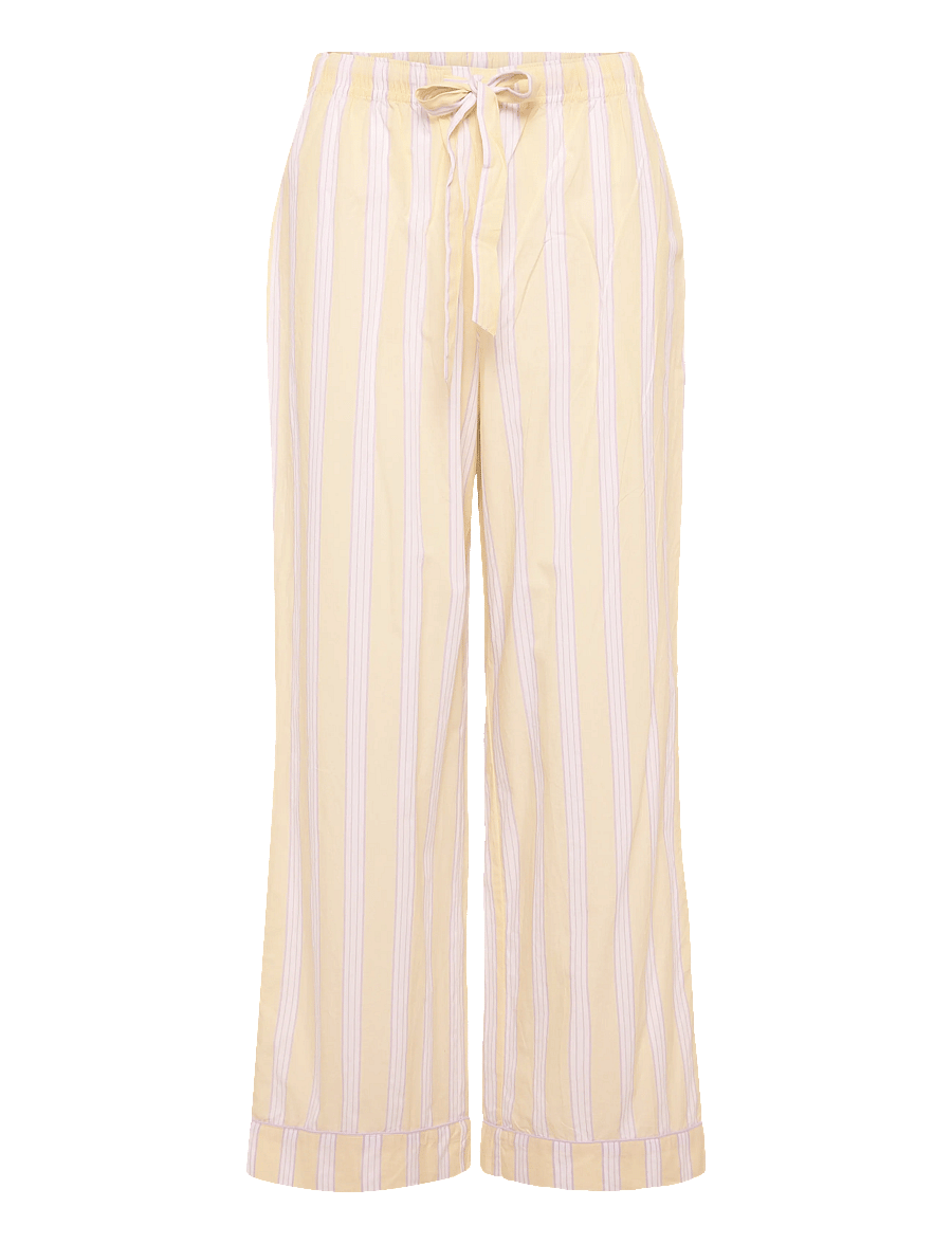 Gina Tricot - Poplin pyjamas trousers - pyjama pants - yellow stripe (2086) - 0