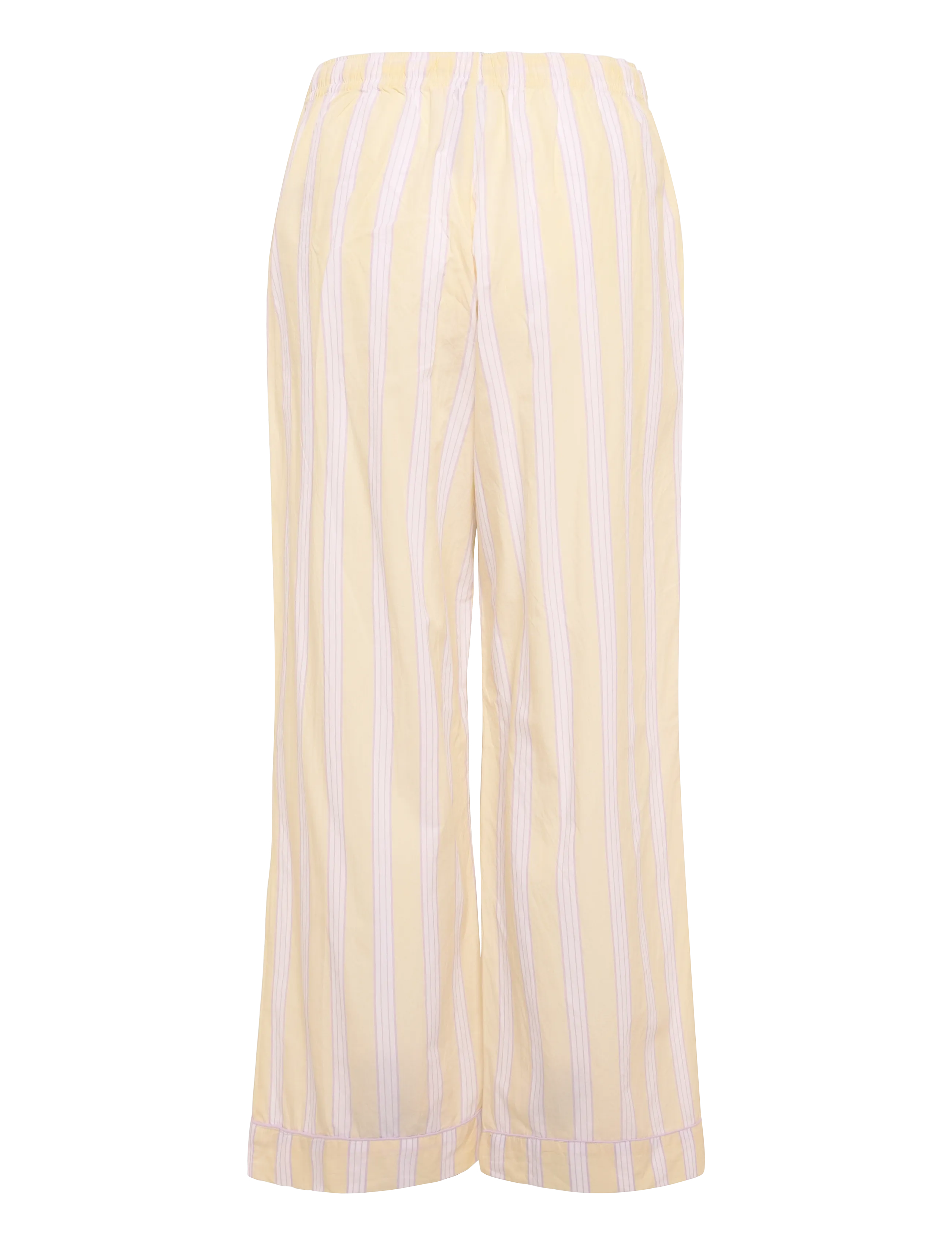 Gina Tricot - Poplin pyjamas trousers - yellow stripe (2086) - 1