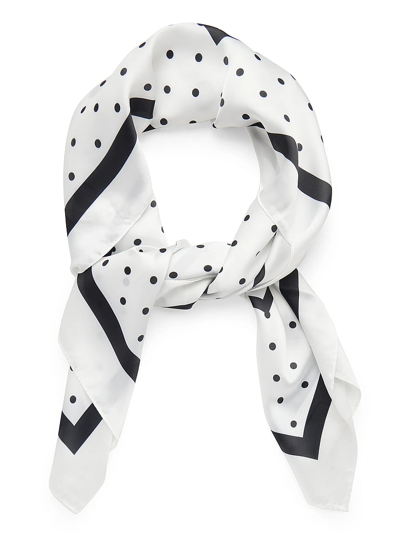 Gina Tricot - Satin scarf - tynde tørklæder - dot print (1039) - 0