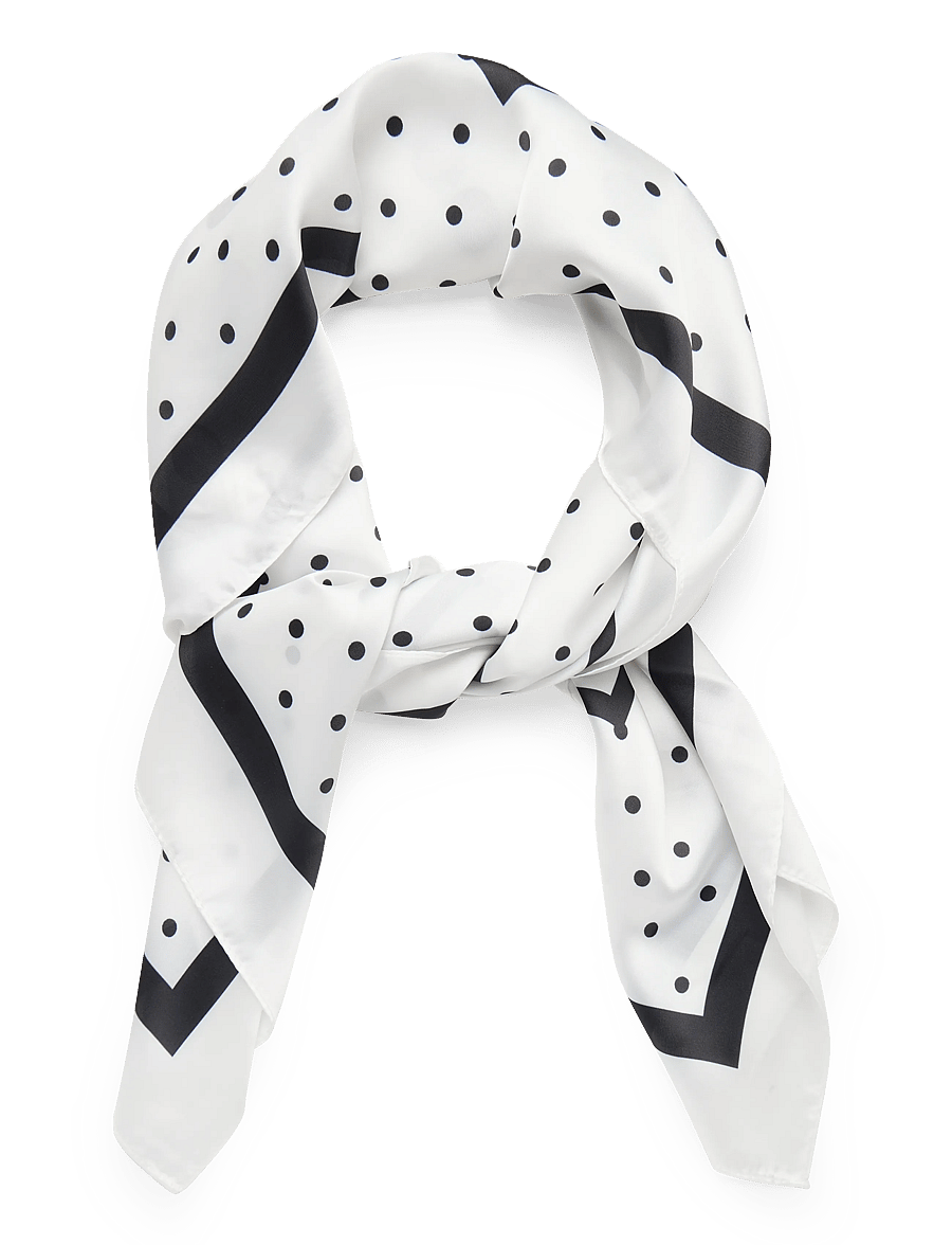 Gina Tricot - Satin scarf - vieglas šalles - dot print (1039) - 0