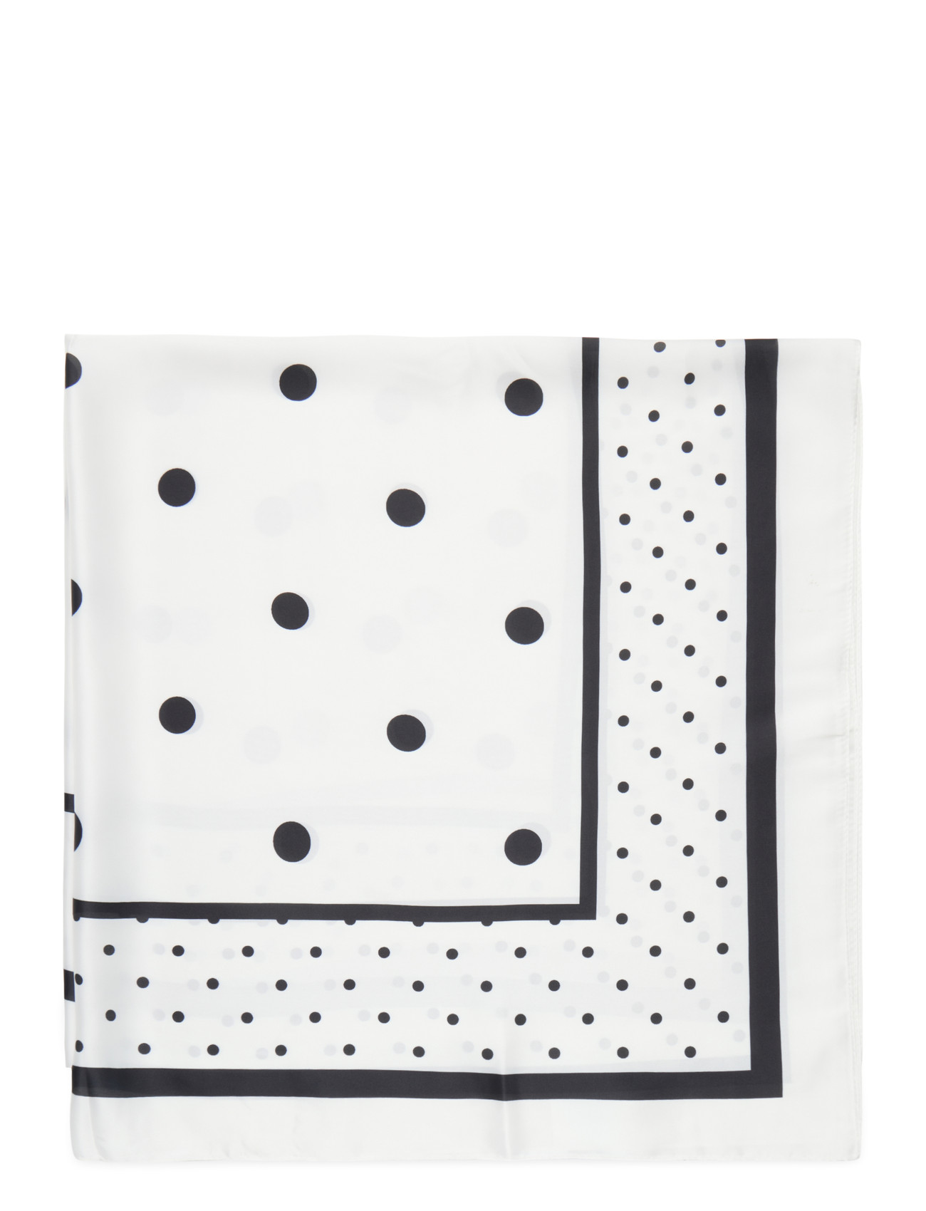 Gina Tricot - Satin scarf - tynde tørklæder - dot print (1039) - 1