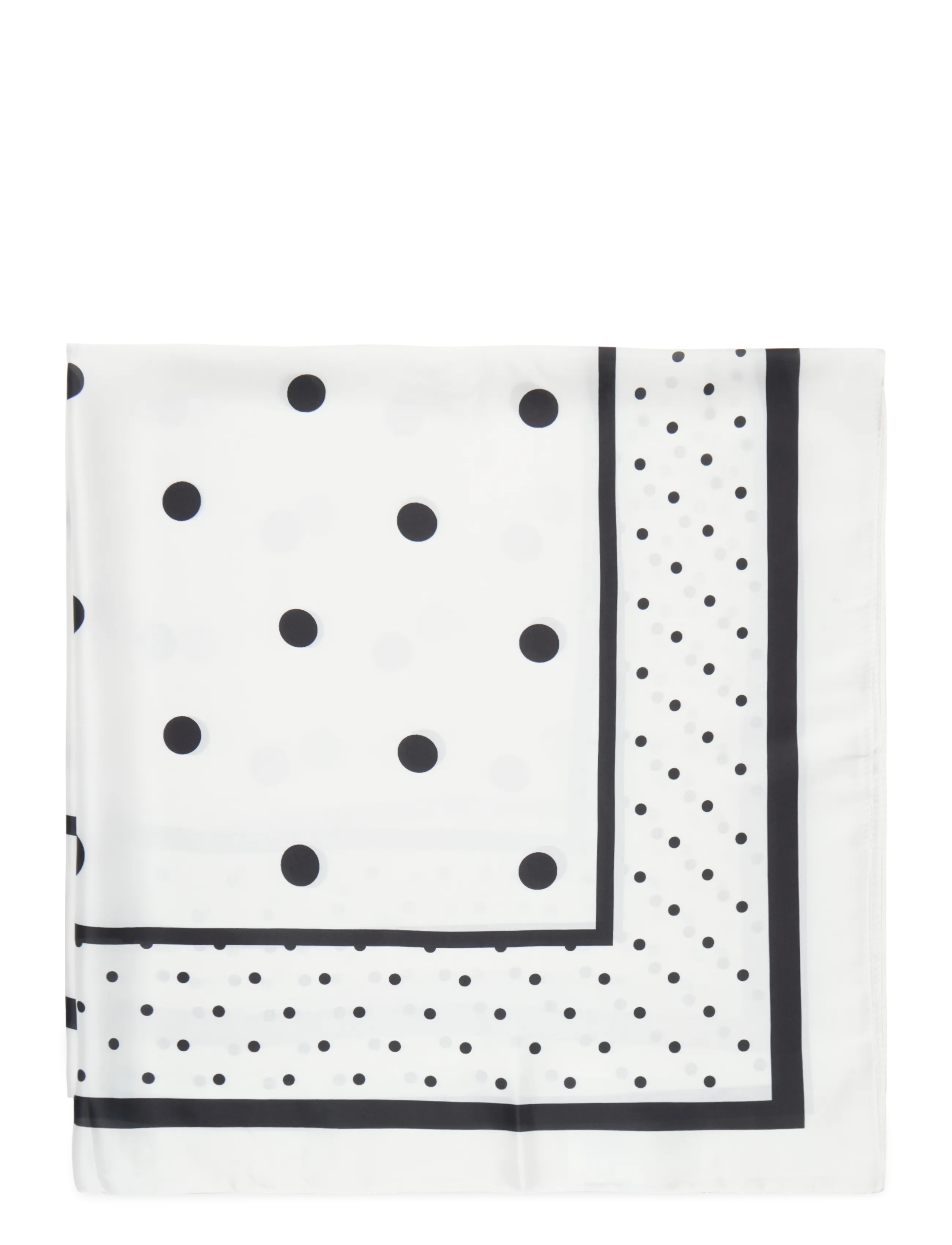 Gina Tricot - Satin scarf - vieglas šalles - dot print (1039) - 1