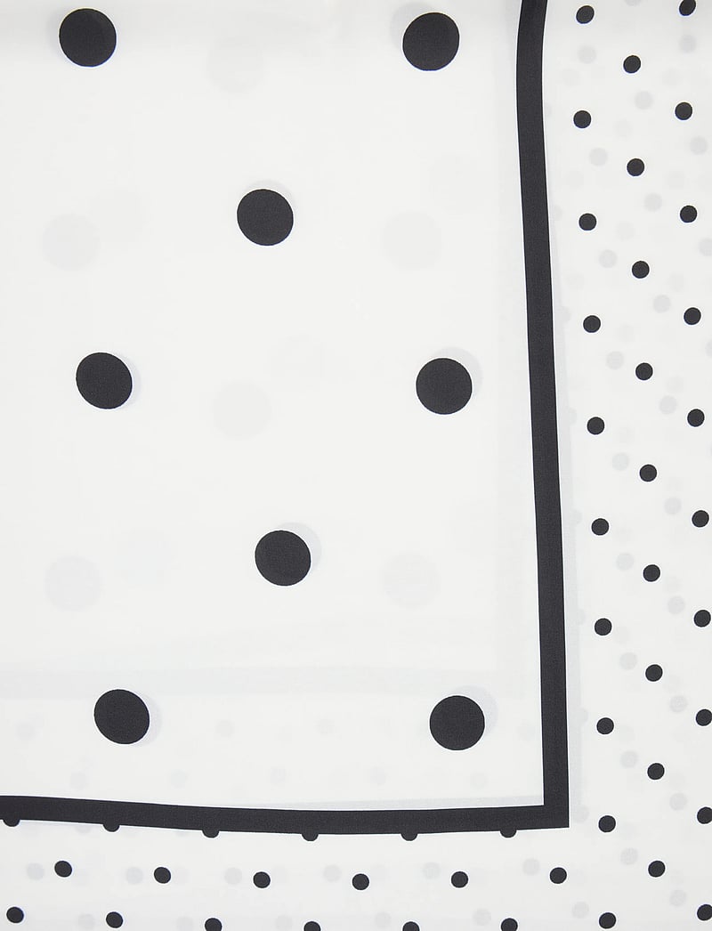 Gina Tricot - Satin scarf - tynde tørklæder - dot print (1039) - 2