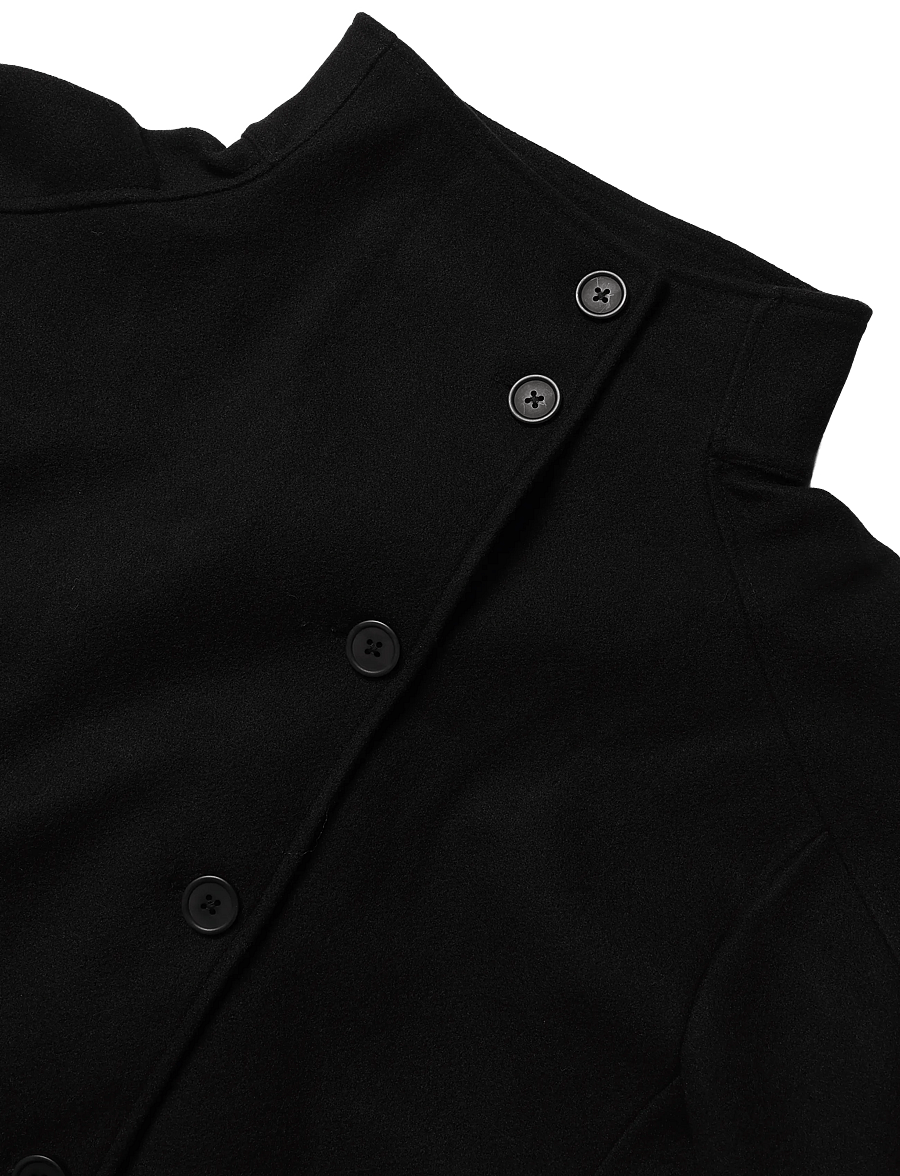 Gina Tricot - Funnel neck jacket - Õhukesed jakid - black (9000) - 2