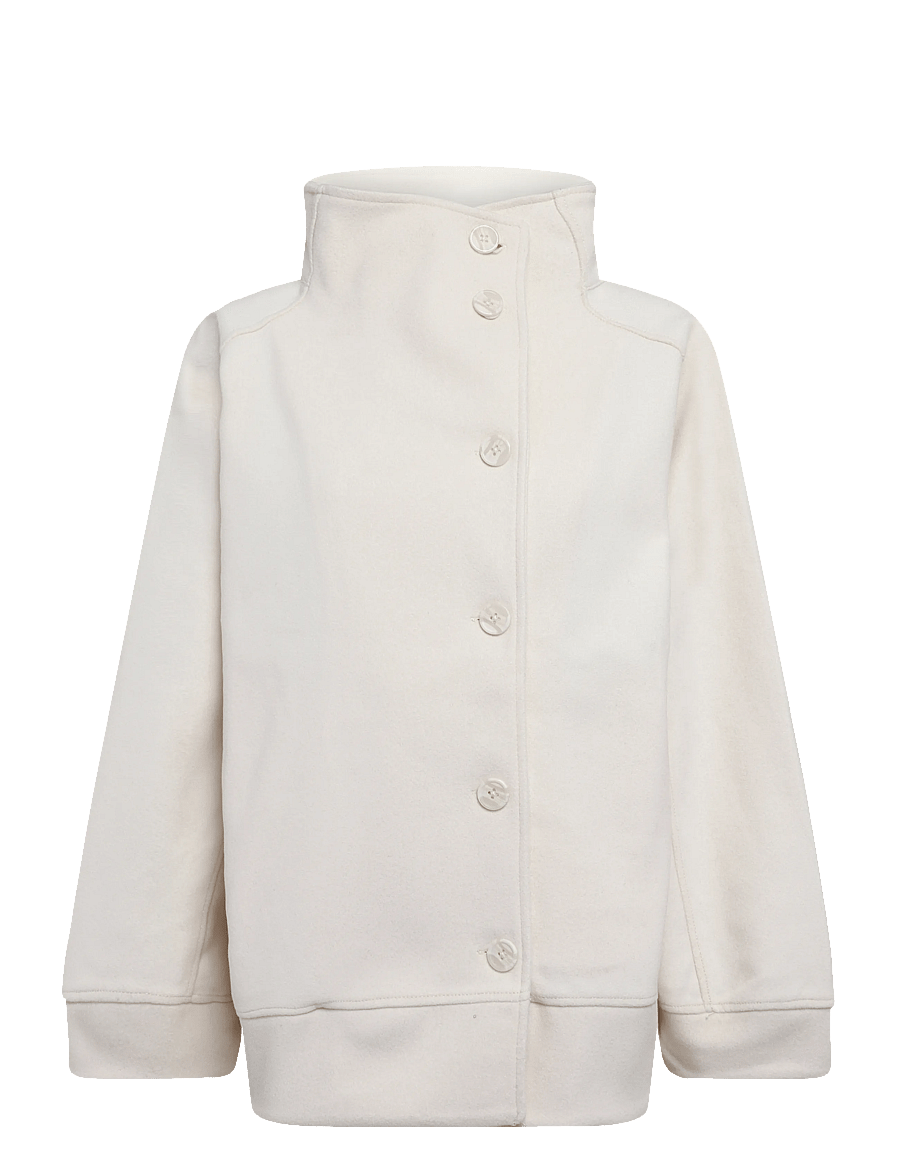 Gina Tricot - Funnel neck jacket - Õhukesed jakid - cream (1047) - 0