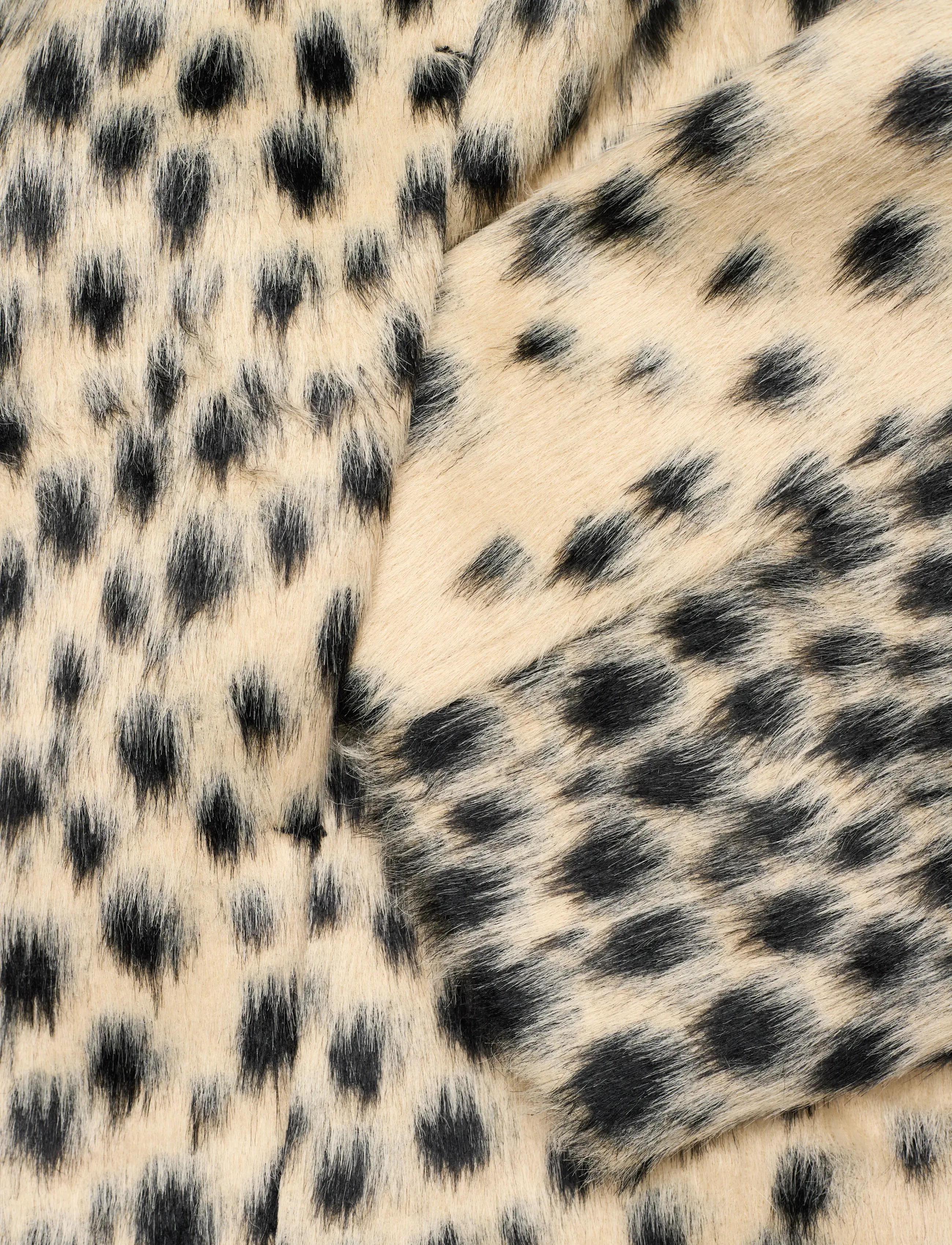 Gina Tricot - Faux fur high neck jacket - cheetah - 3