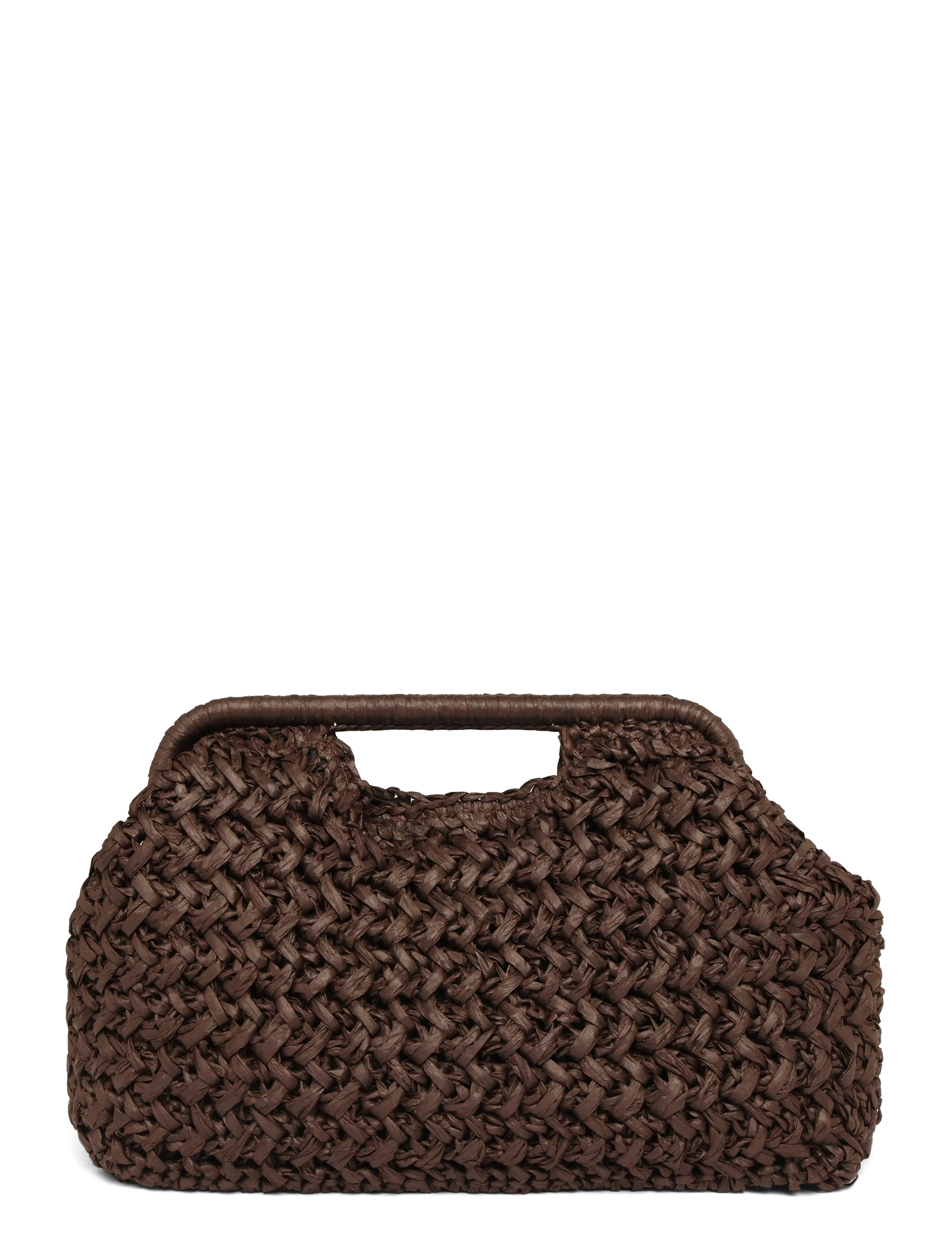 Gina Tricot - Straw handbag - moetrendid - brown (7000) - 1