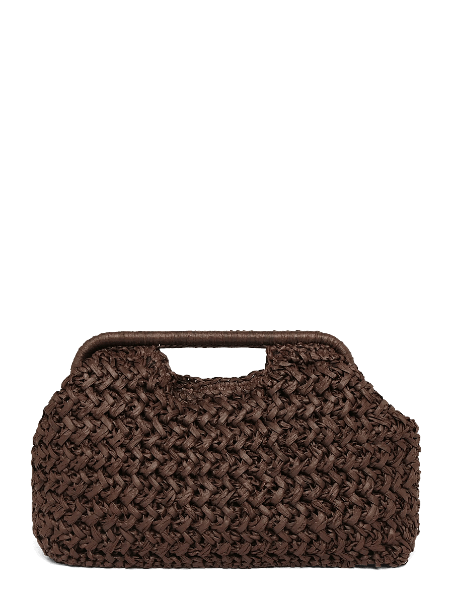 Gina Tricot - Straw handbag - moetrendid - brown (7000) - 1