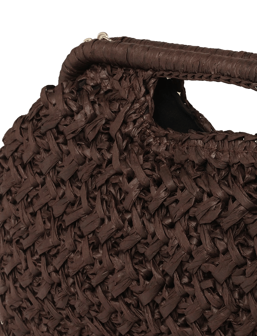 Gina Tricot - Straw handbag - moetrendid - brown (7000) - 2