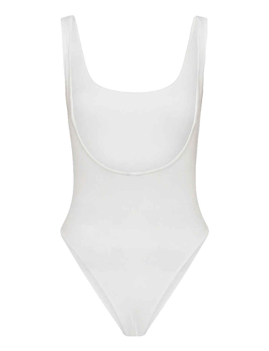 Gina Tricot - Square neck body - bodies - offwhite - 1