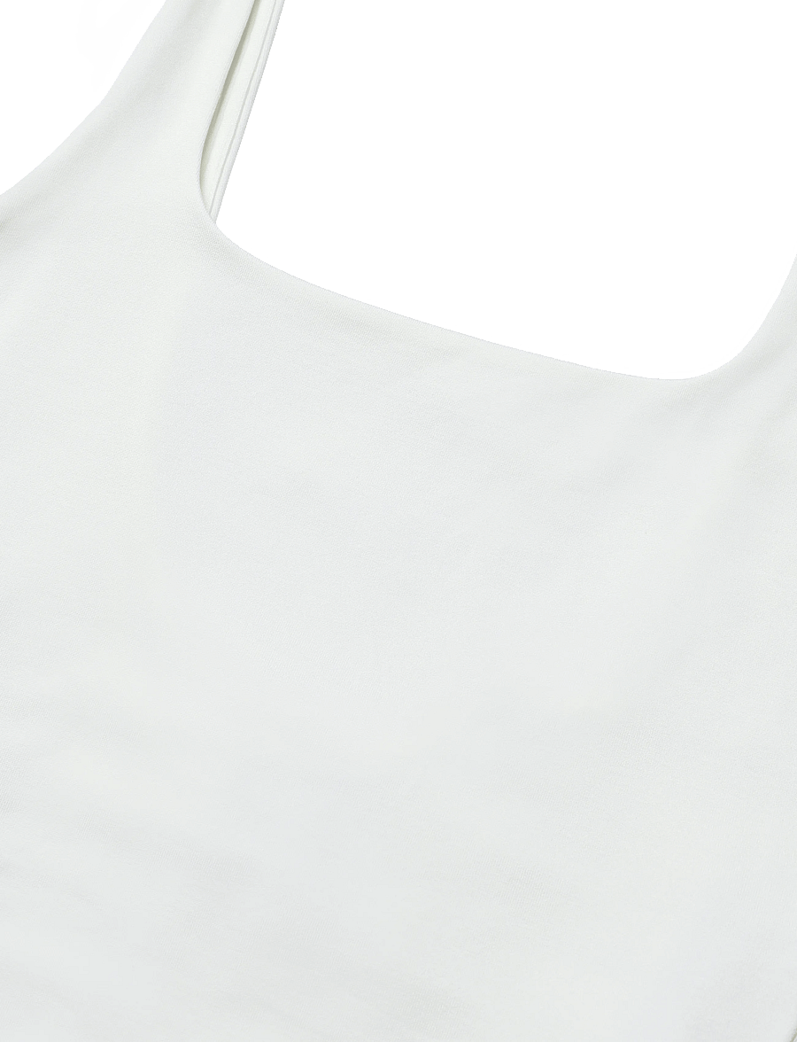 Gina Tricot - Square neck body - bodies - offwhite - 2
