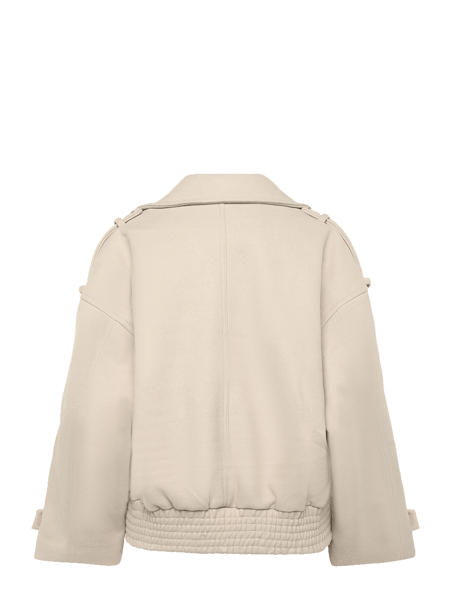 Gina Tricot - Wool blend jacket - wool jackets - creme (1263) - 1
