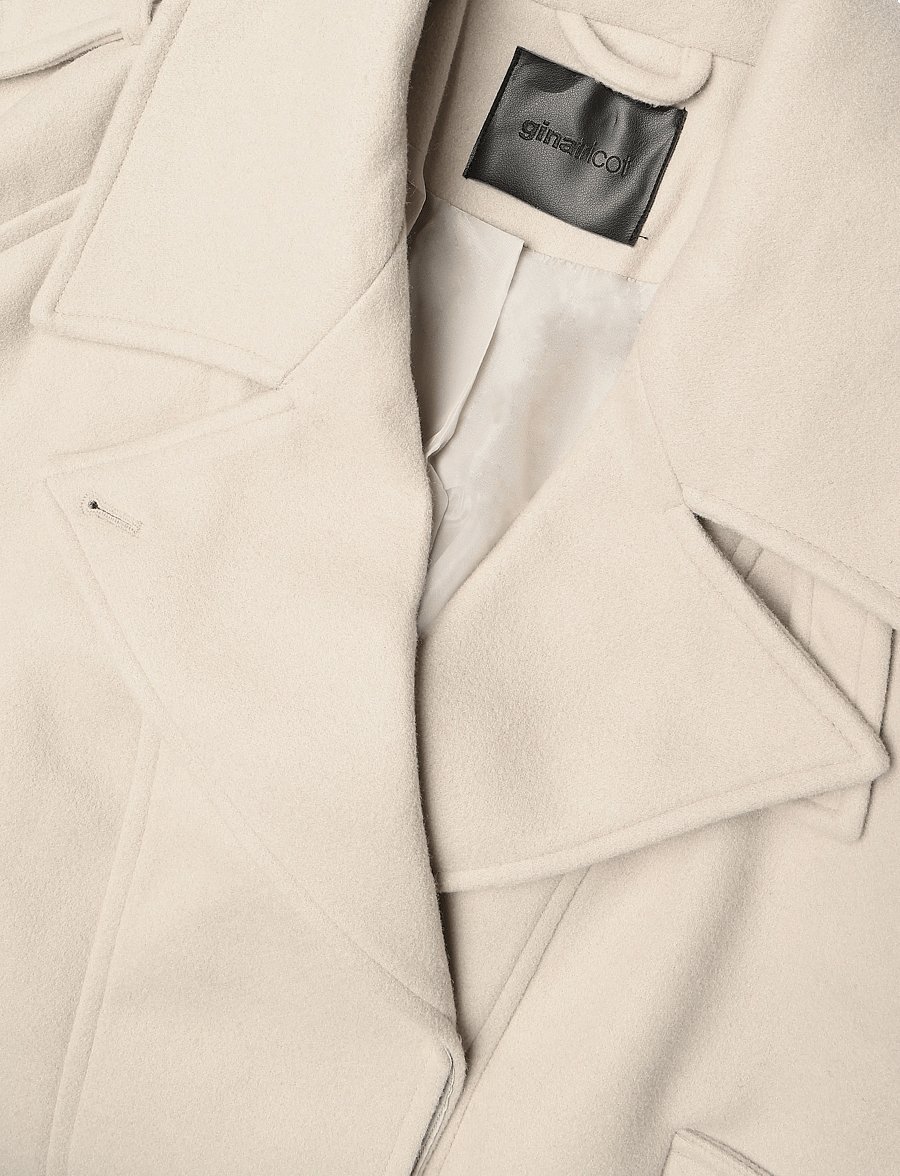 Gina Tricot - Wool blend jacket - wool jackets - creme (1263) - 2