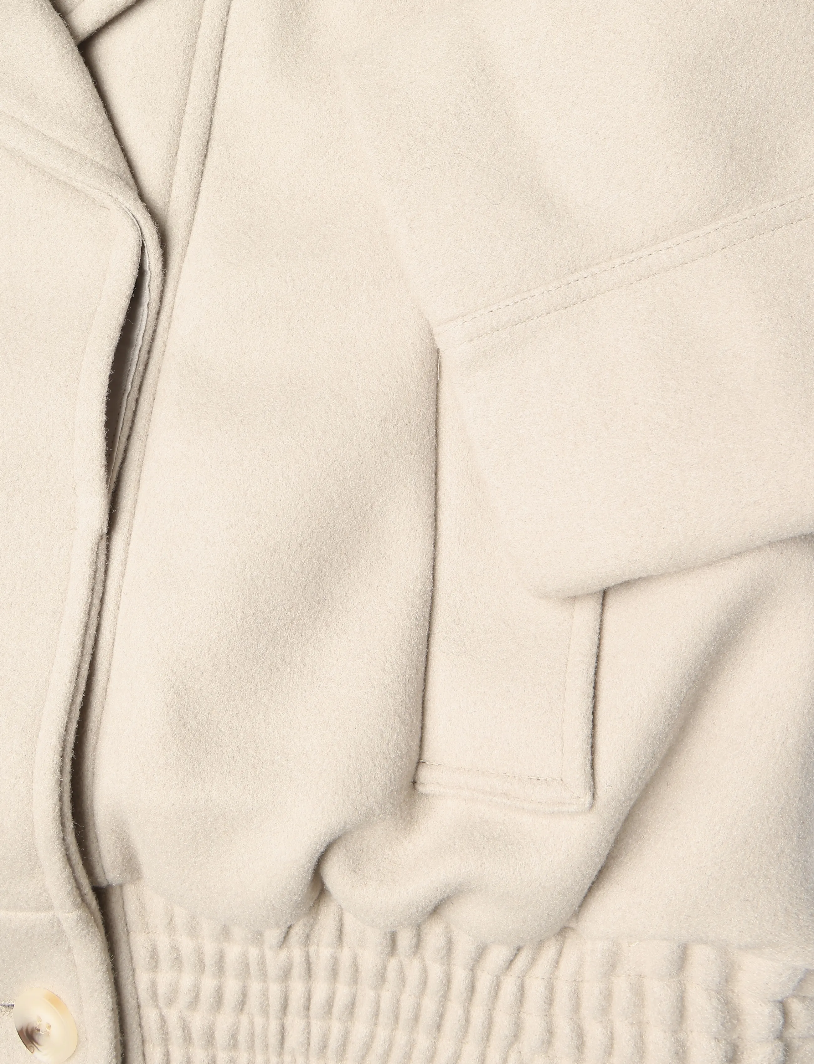 Gina Tricot - Wool blend jacket - wool jackets - creme (1263) - 3