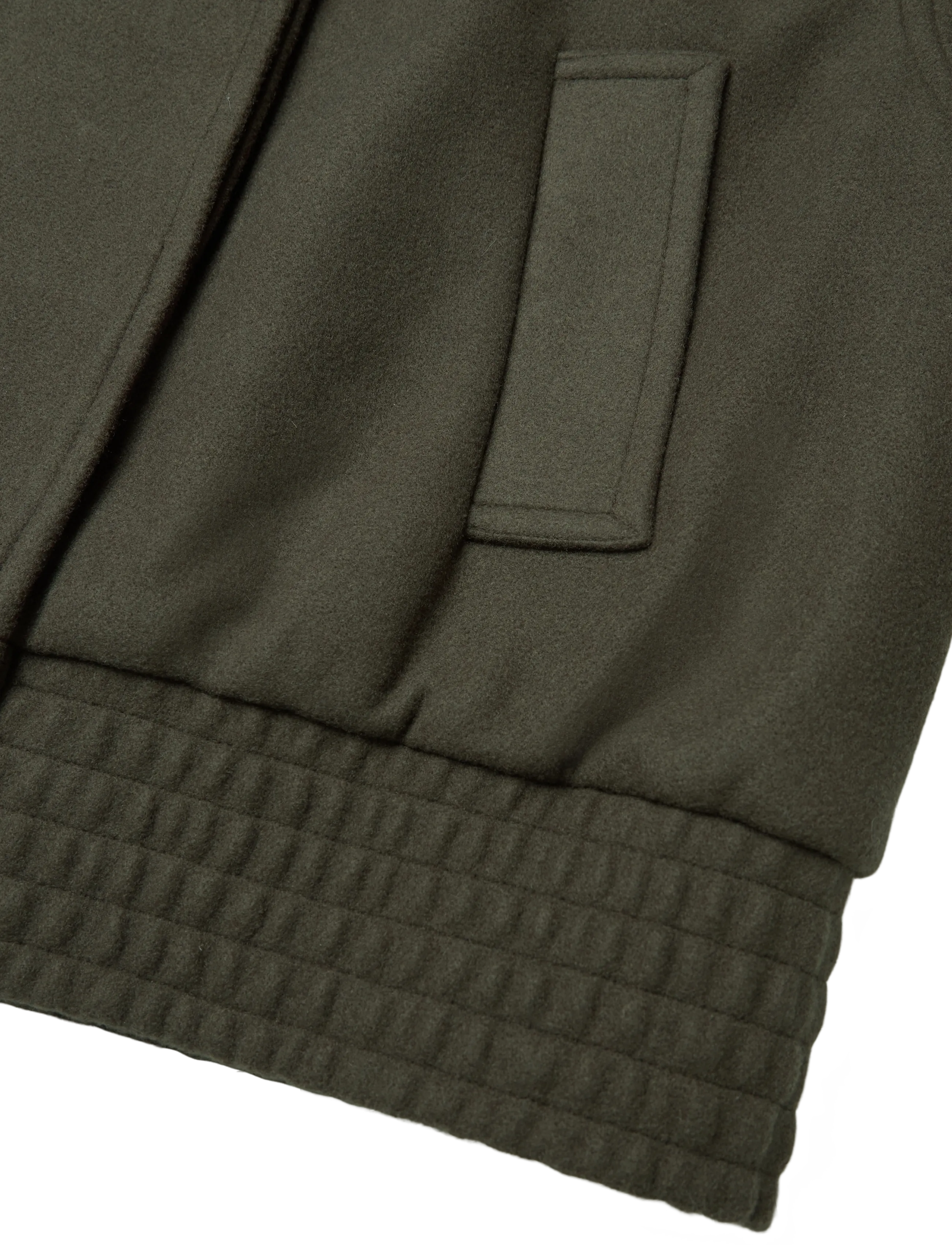 Gina Tricot - Wool blend jacket - ulljackor - dk green (6860) - 3