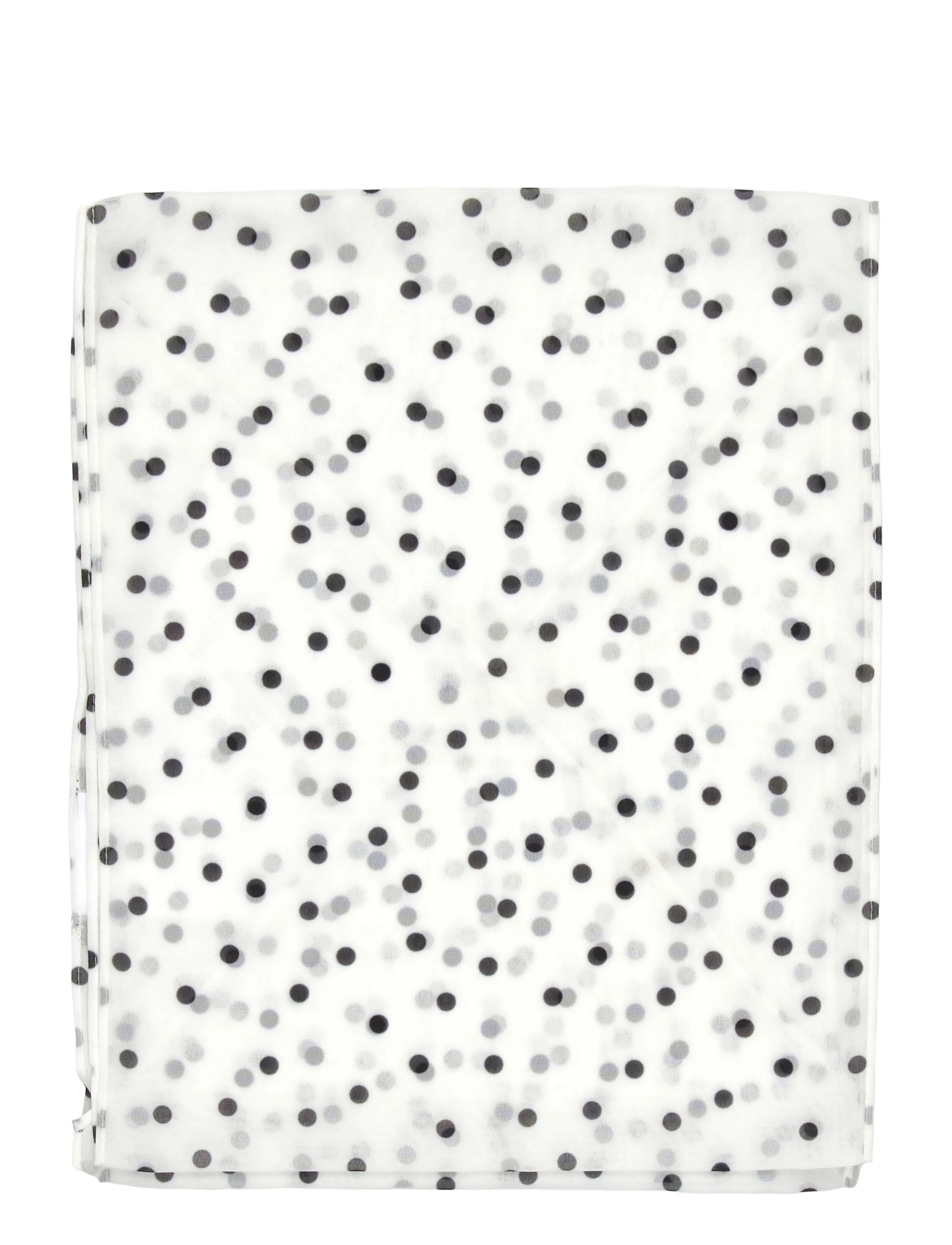 Gina Tricot - Slim chiffon scarf - tynde tørklæder - white dot - 1