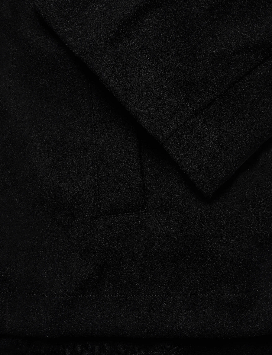 Gina Tricot - Wide sleeve felt jacket - lette frakker - black (9000) - 3
