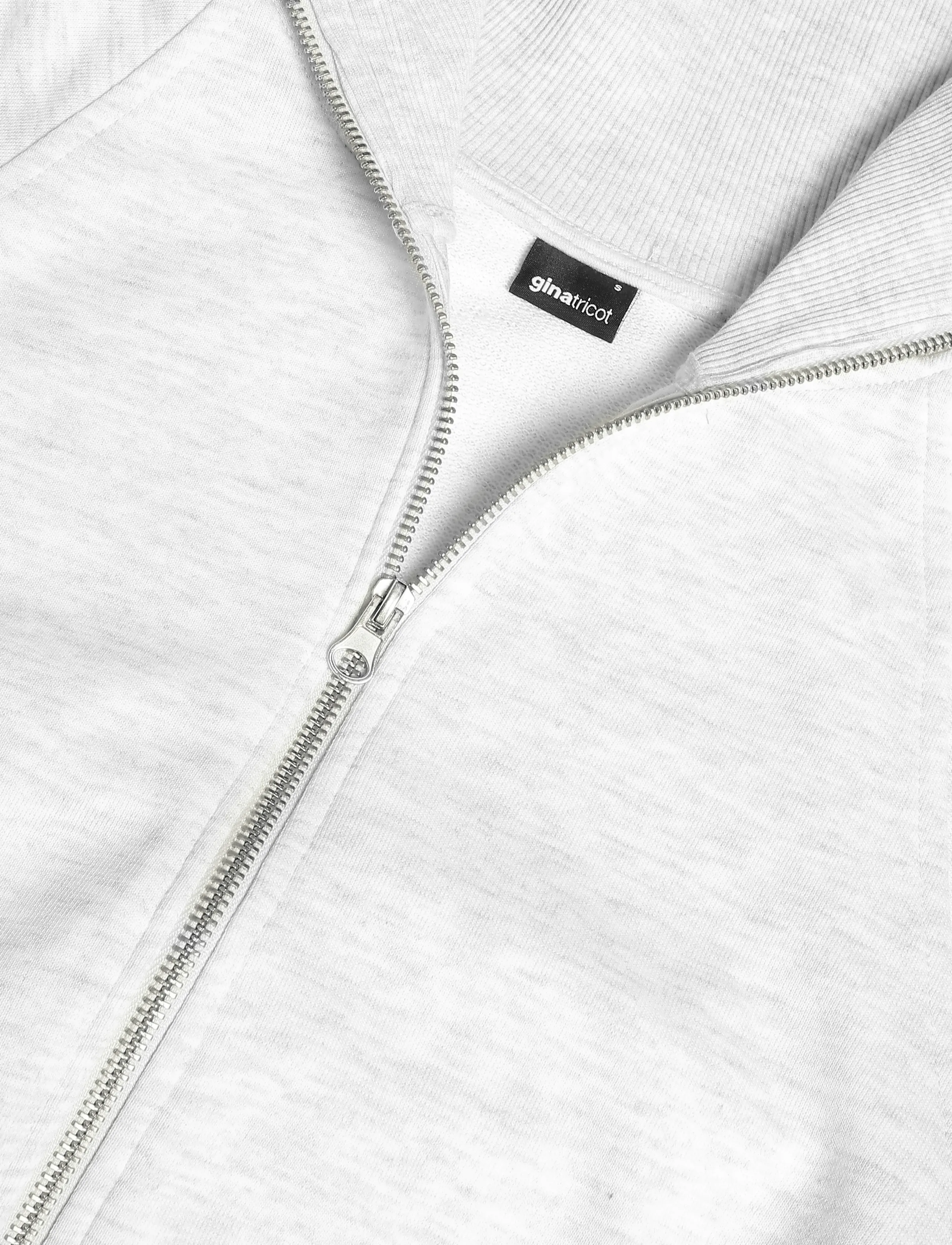 Gina Tricot - Zip sweater - lt grey melange - 2