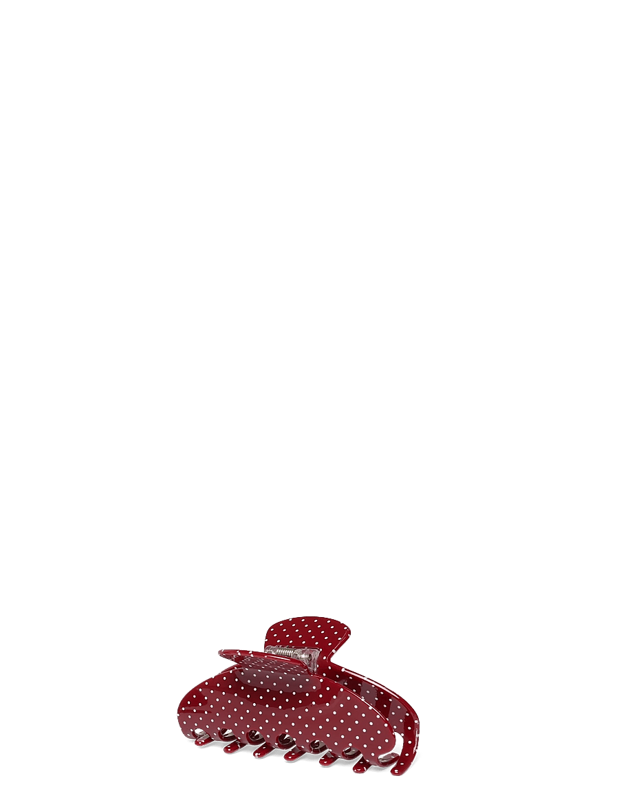 Gina Tricot - 2-pack dotted hair clip - hårspännen - black/red (9120) - 2