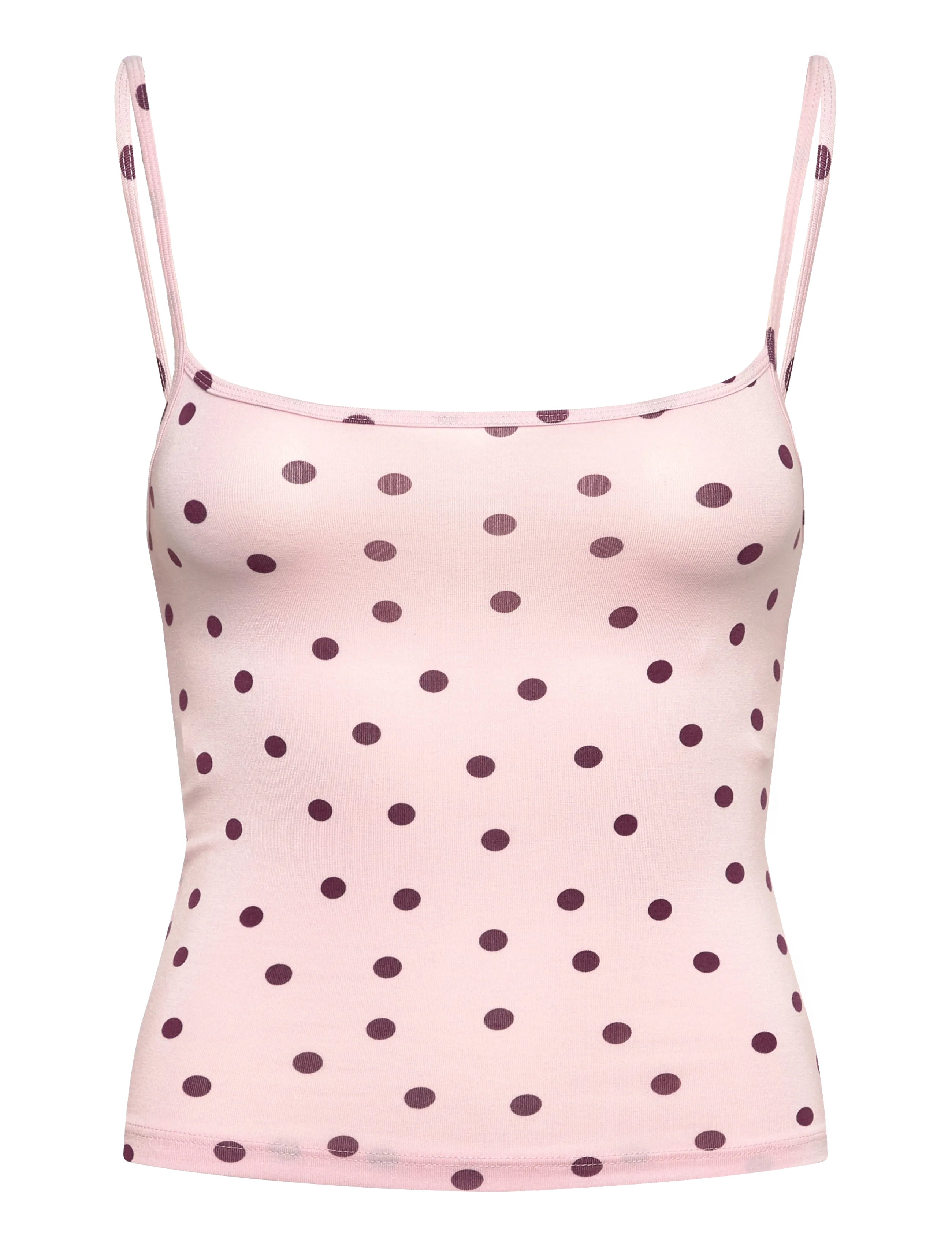 Gina Tricot Strap Loungewear Singlet, Kvinder, Spaghetti Strap Singlet, Pink, Str: L