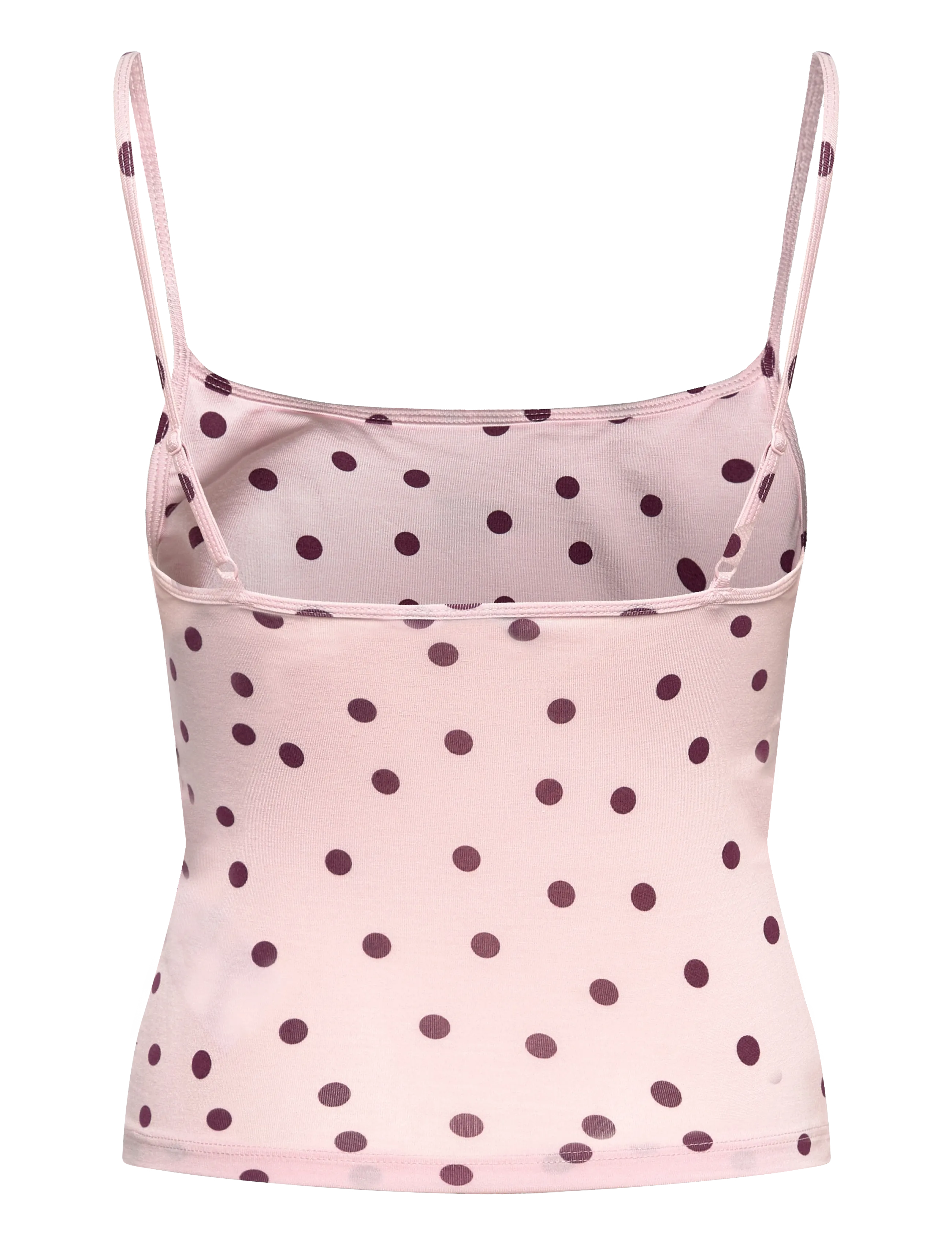 Gina Tricot - Strap loungewear singlet - oberteile - pink dot - 1