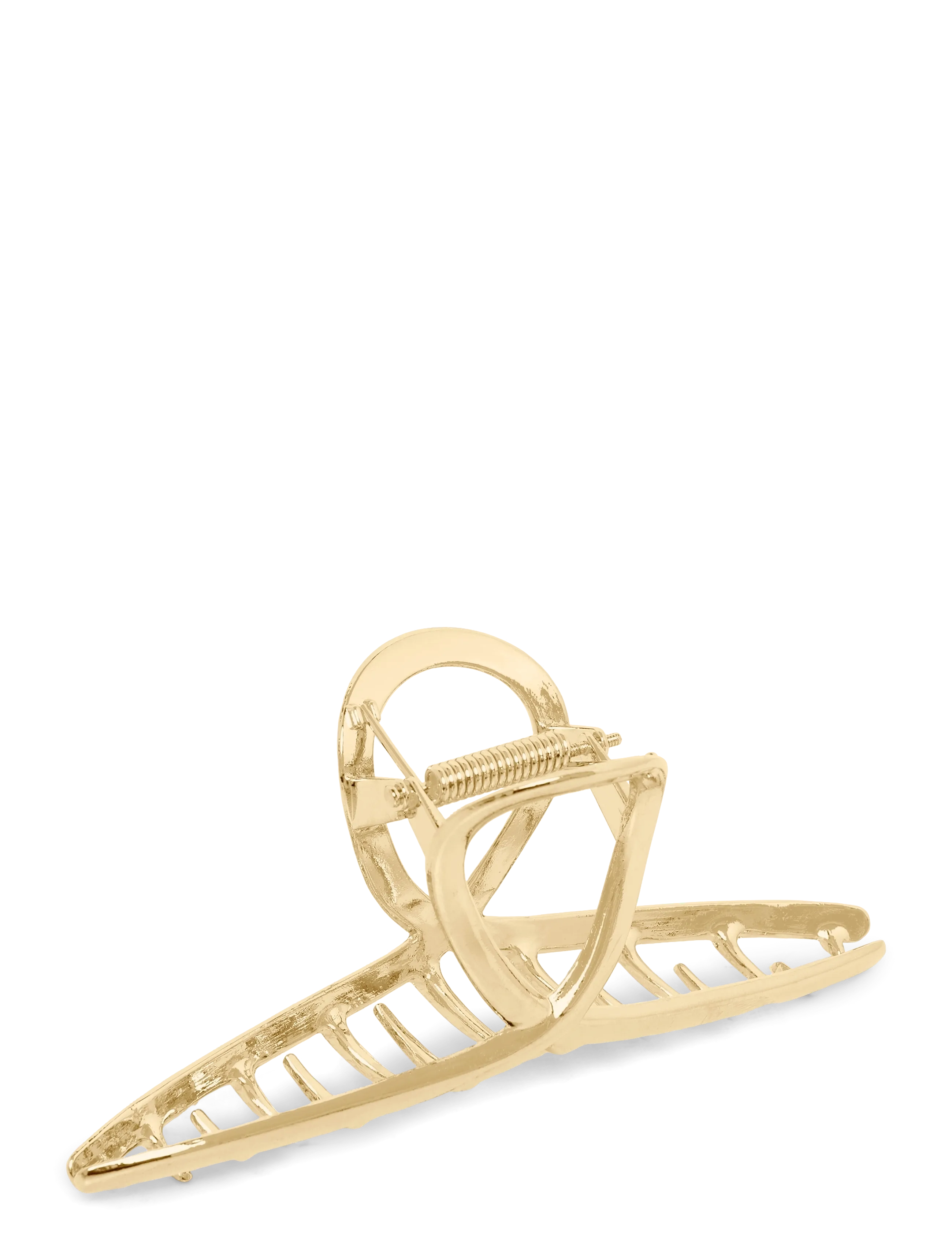 Gina Tricot - 2-pack knot metal hair clip - plaukų segtukai - multi gold (7827) - 2