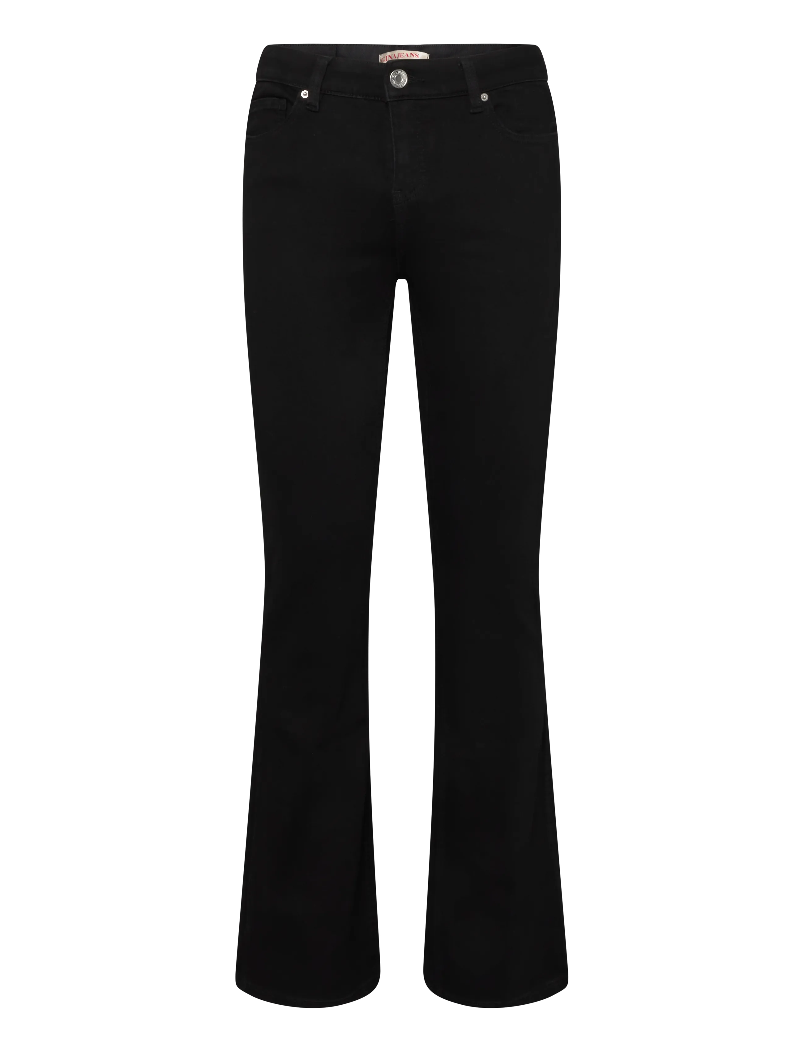 Gina Tricot Holy molly bootcut jeans - Alt laienevad teksad - BLACK (9000) / black