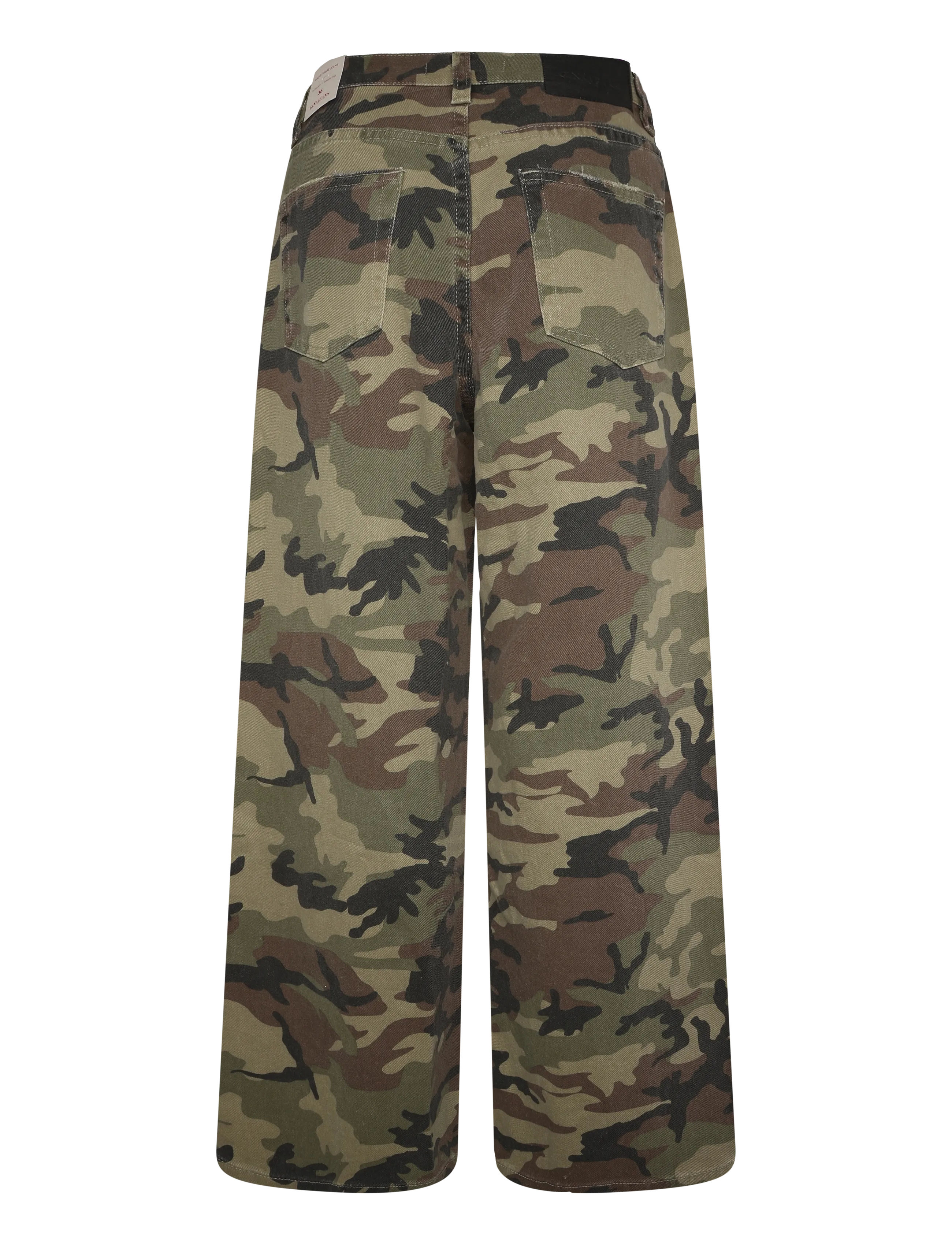 Gina Tricot - Baggy babe jeans - brede jeans - camo - 1