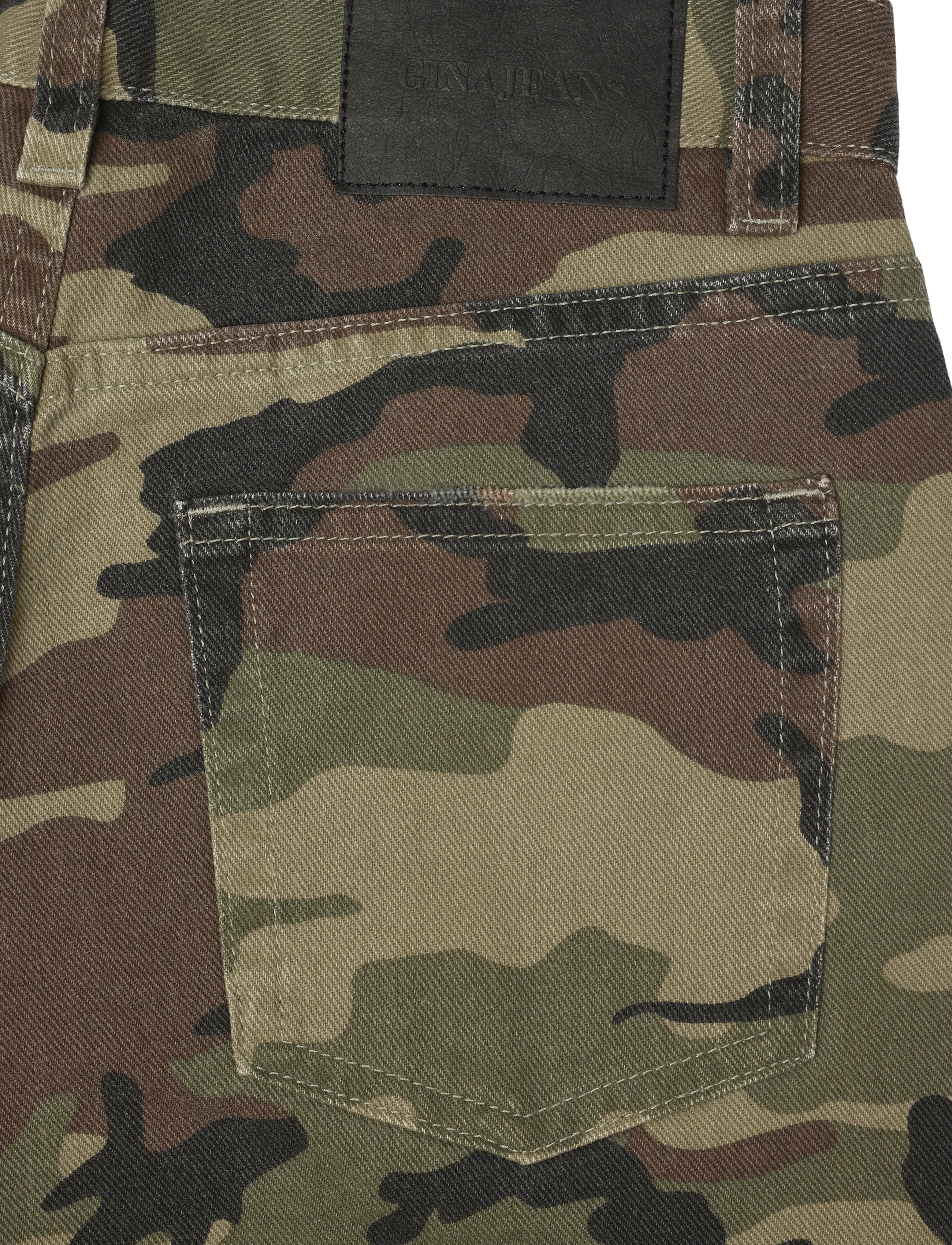 Gina Tricot - Baggy babe jeans - brede jeans - camo - 4