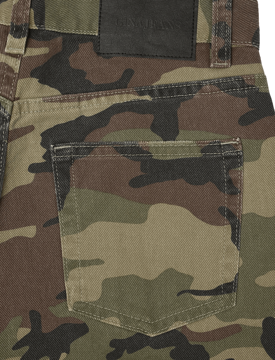 Gina Tricot - Baggy babe jeans - brede jeans - camo - 4